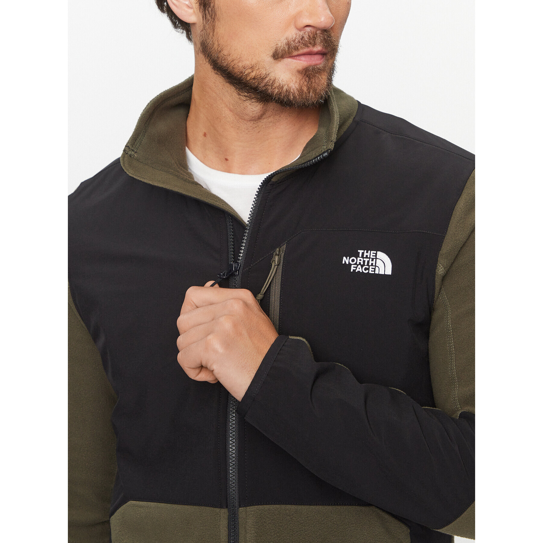 The North Face Полар M Glacier Pro Full Zip - EuNF0A5IHSBQW1 Каки Regular Fit - Pepit.bg