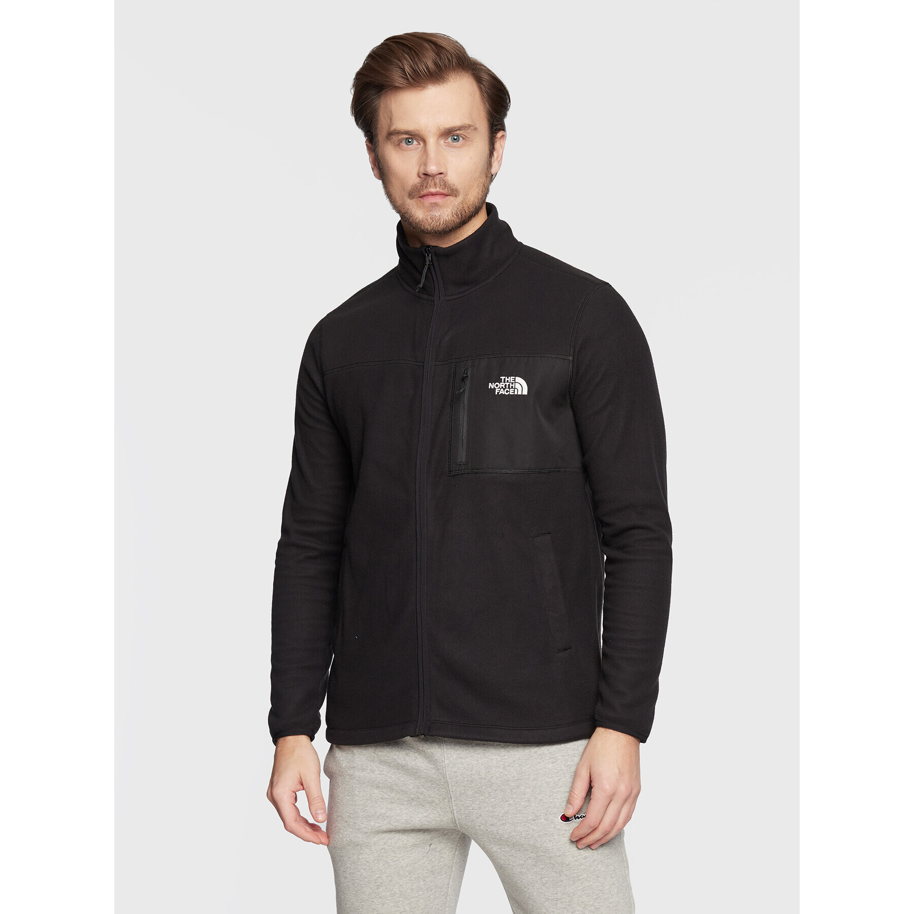 The North Face Полар M Hs Fleece NF0A55HL Черен Regular Fit - Pepit.bg