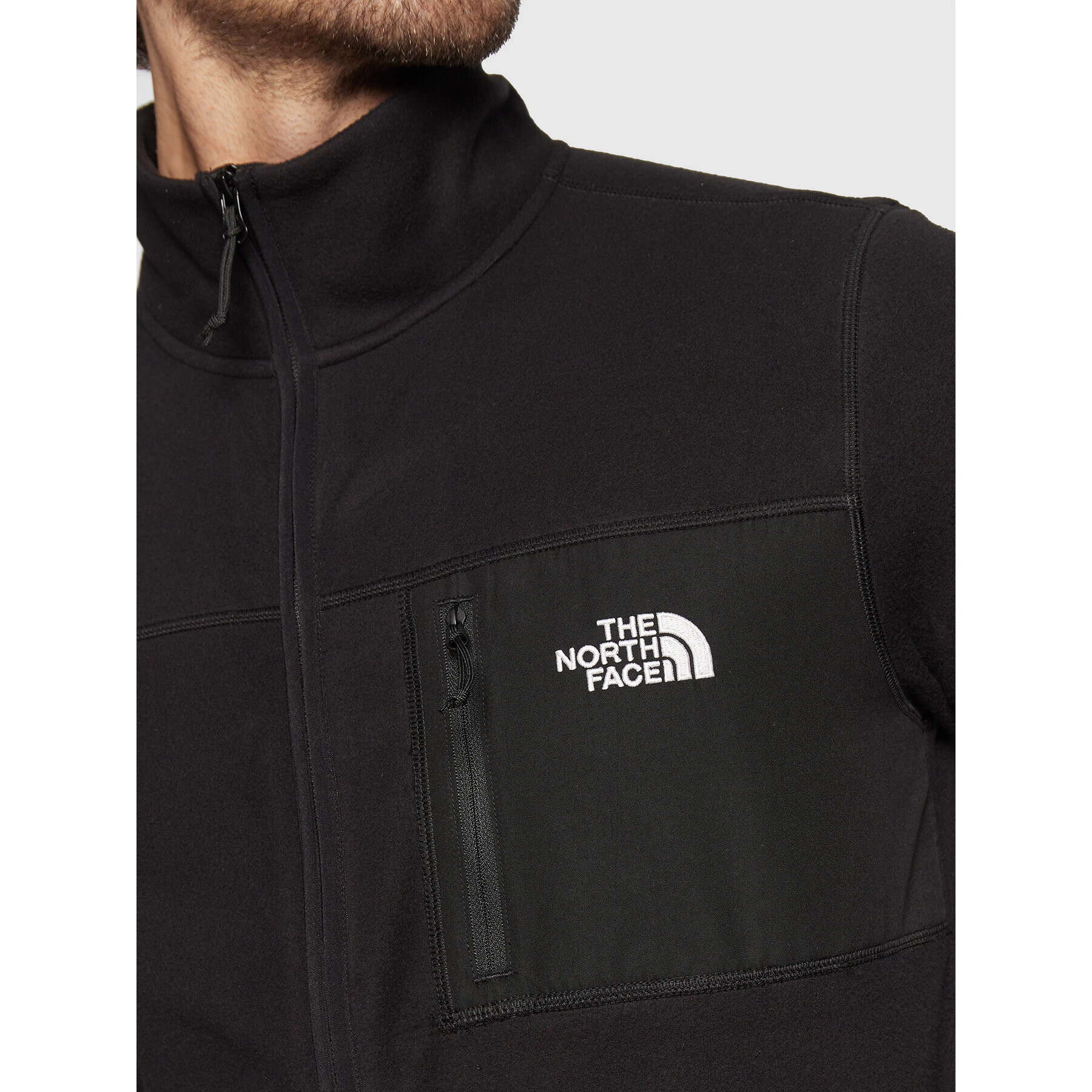 The North Face Полар M Hs Fleece NF0A55HL Черен Regular Fit - Pepit.bg