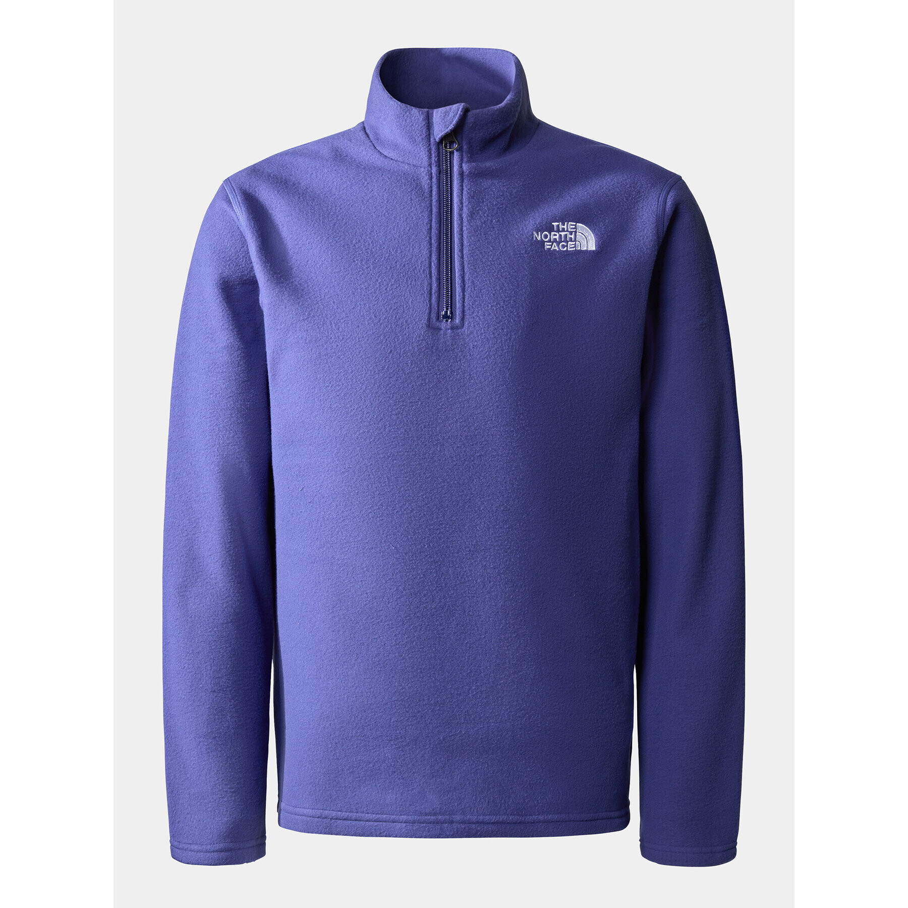 The North Face Полар Teen Glacier Fleece 1/4 ZipNF0A82D1I0D1 Син Regular Fit - Pepit.bg