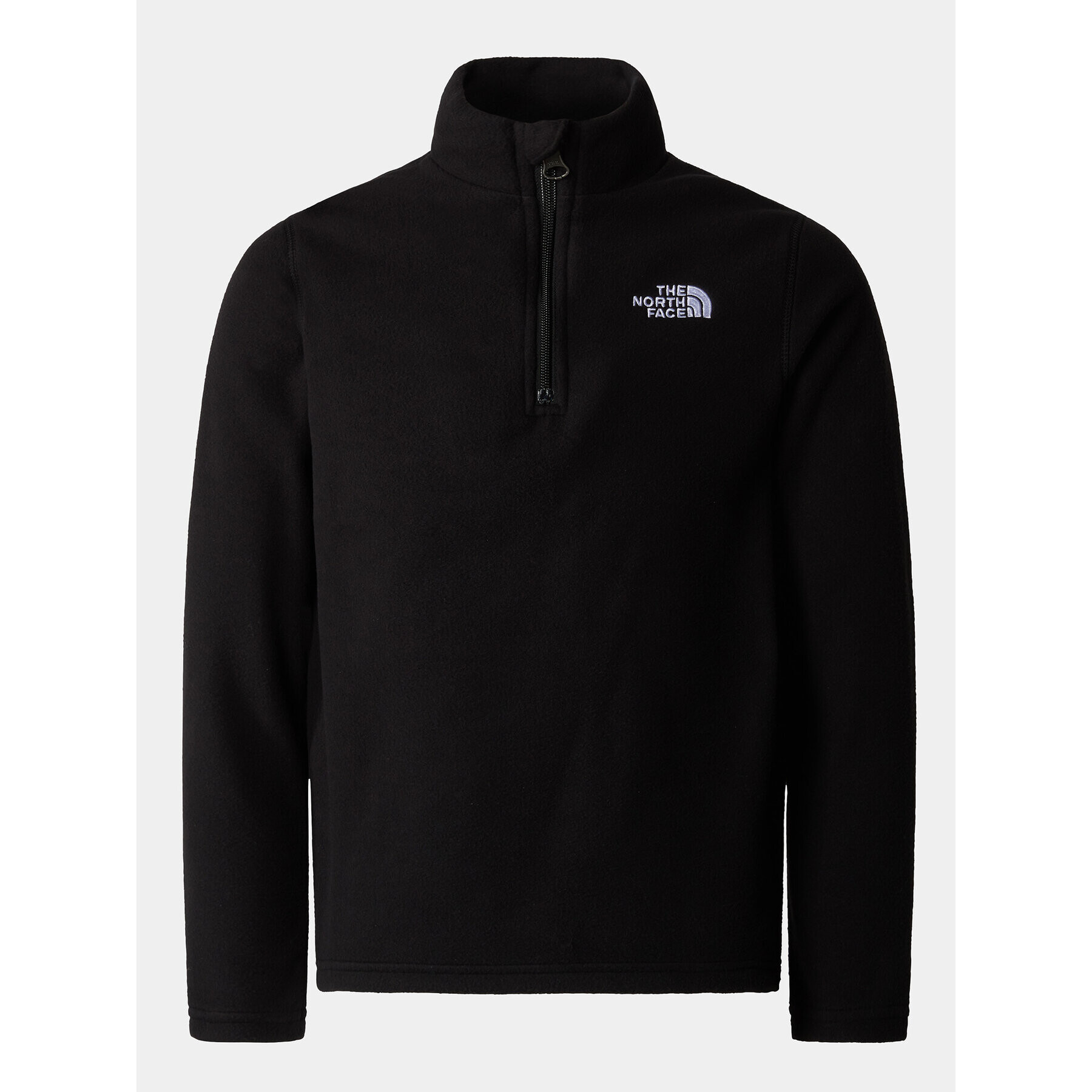 The North Face Полар Teen Glacier Fleece 1/4 ZipNF0A82D1JK31 Черен Regular Fit - Pepit.bg