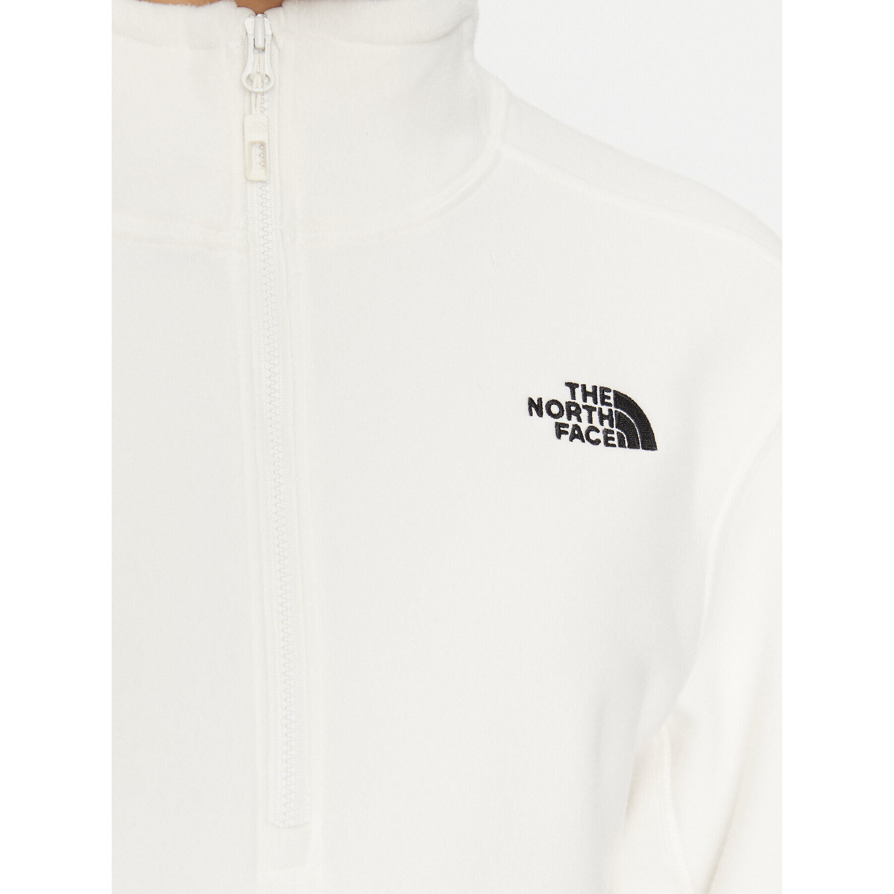 The North Face Полар W 100 Glacier Half ZipNF0A855PN3N1 Бял Regular Fit - Pepit.bg