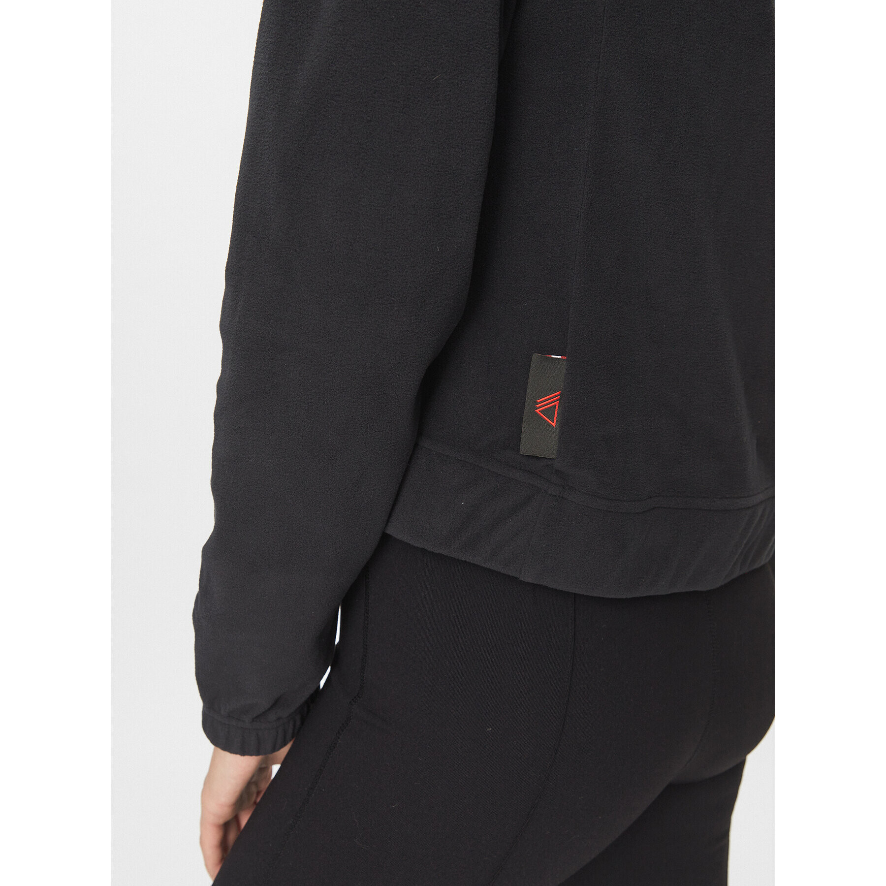 The North Face Полар W Homesafe Snap Neck Fleece PulloverNF0A8565KX71 Черен Regular Fit - Pepit.bg