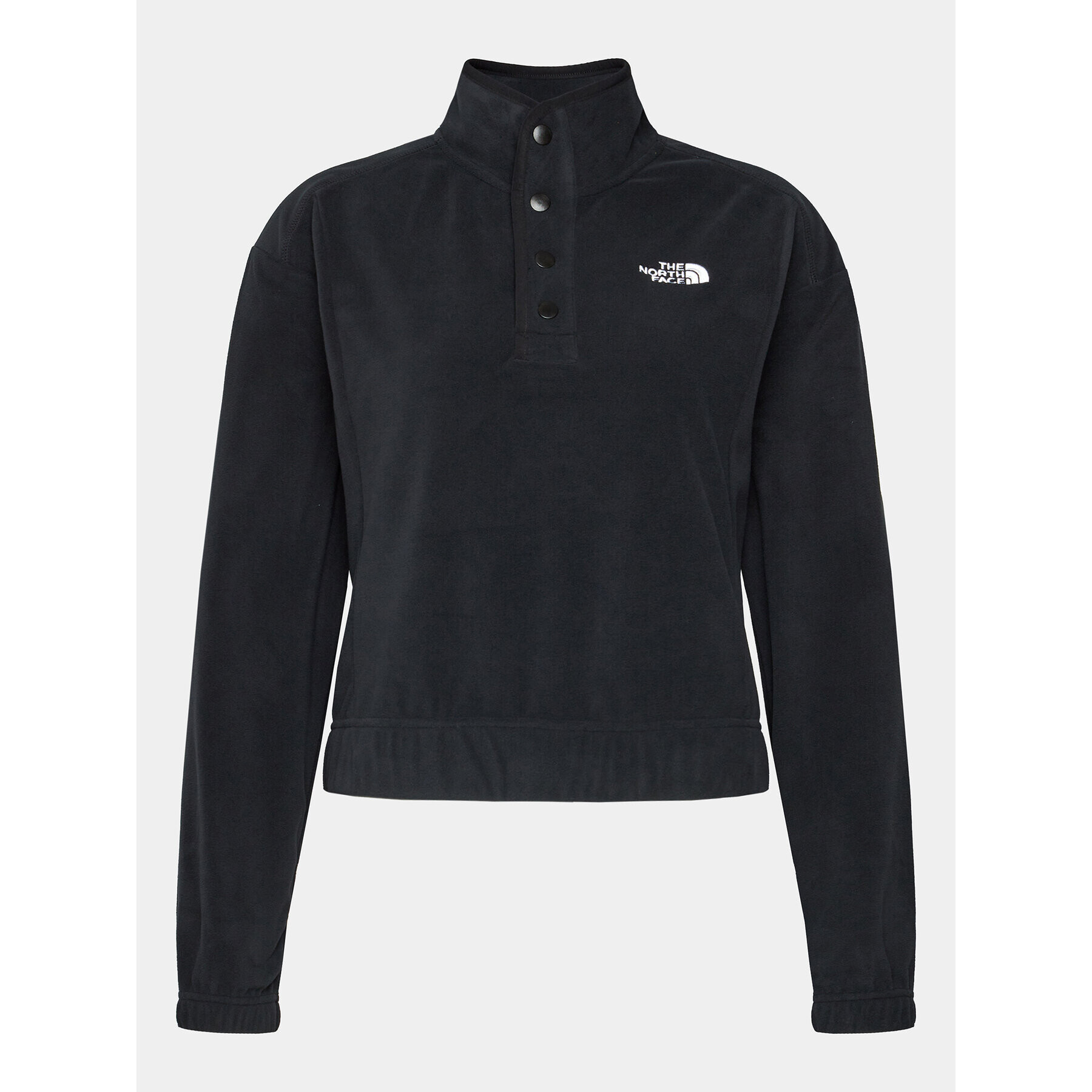 The North Face Полар W Homesafe Snap Neck Fleece PulloverNF0A8565KX71 Черен Regular Fit - Pepit.bg