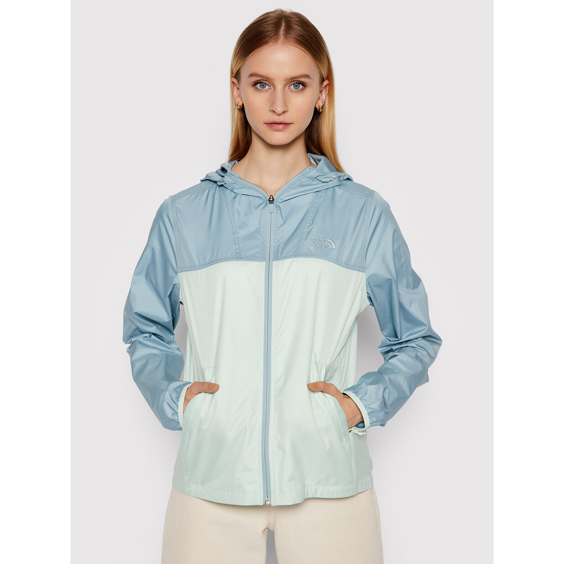 The North Face Преходно яке Cyclone NF0A55SU Зелен Standard Fit - Pepit.bg