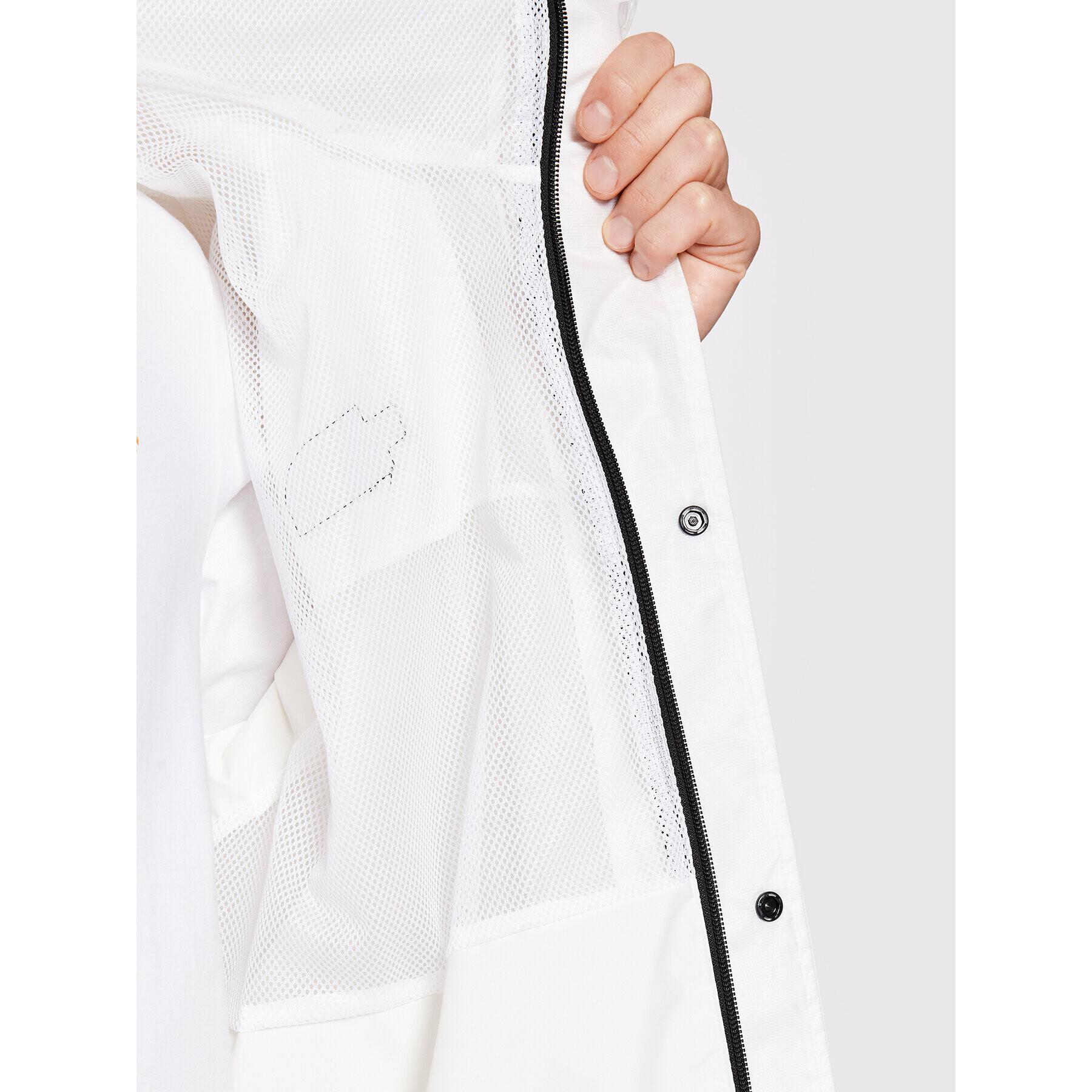 The North Face Преходно яке Outline NF0A5J4 Бял Regular Fit - Pepit.bg