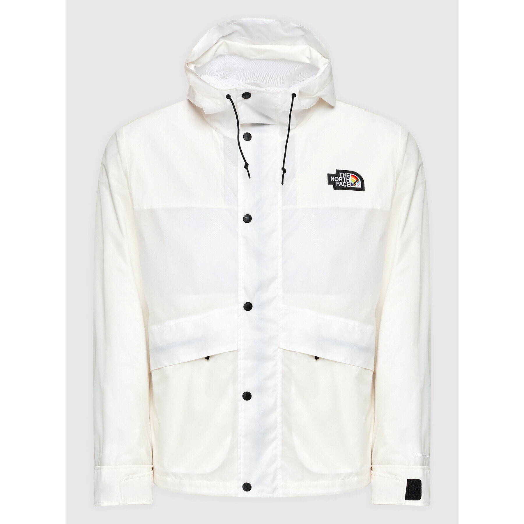 The North Face Преходно яке Outline NF0A5J4 Бял Regular Fit - Pepit.bg