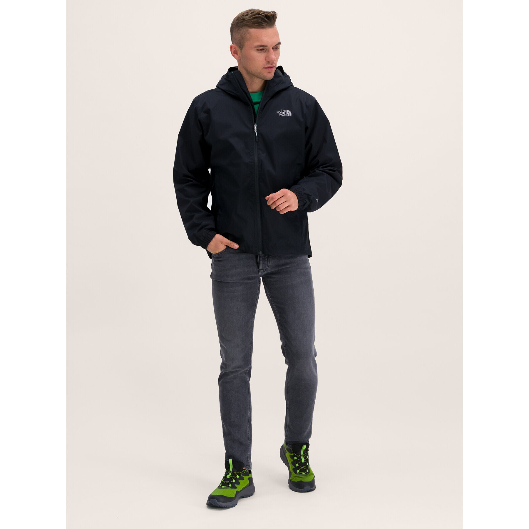 The North Face Преходно яке Quest NF00A8AZ Черен Regular Fit - Pepit.bg
