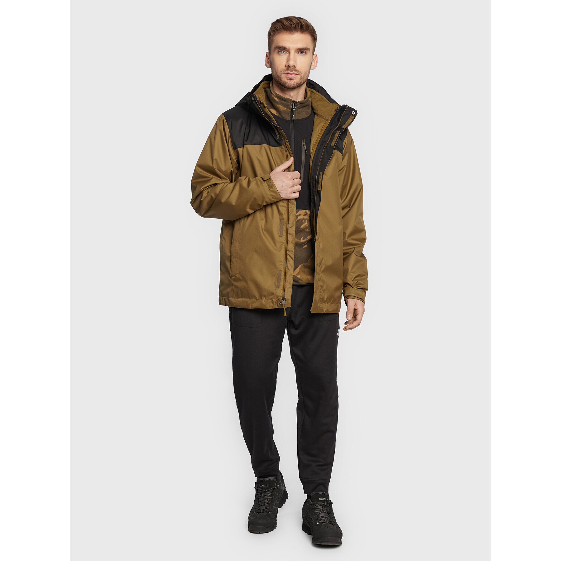 The North Face Преходно яке Evolve II NF00CG55 Зелен Regular Fit - Pepit.bg