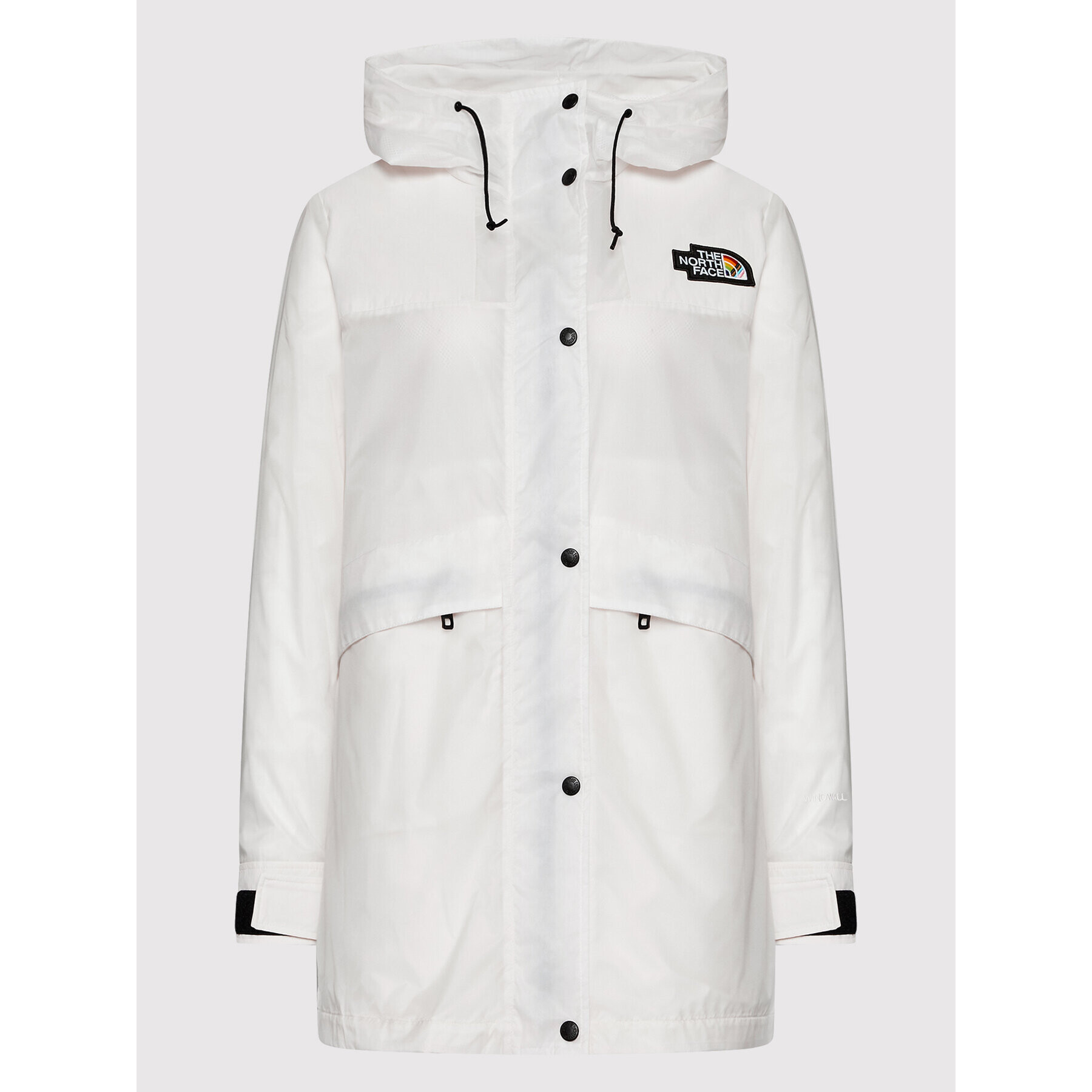 The North Face Преходно яке Outline NF0A5J6E Бял Regular Fit - Pepit.bg