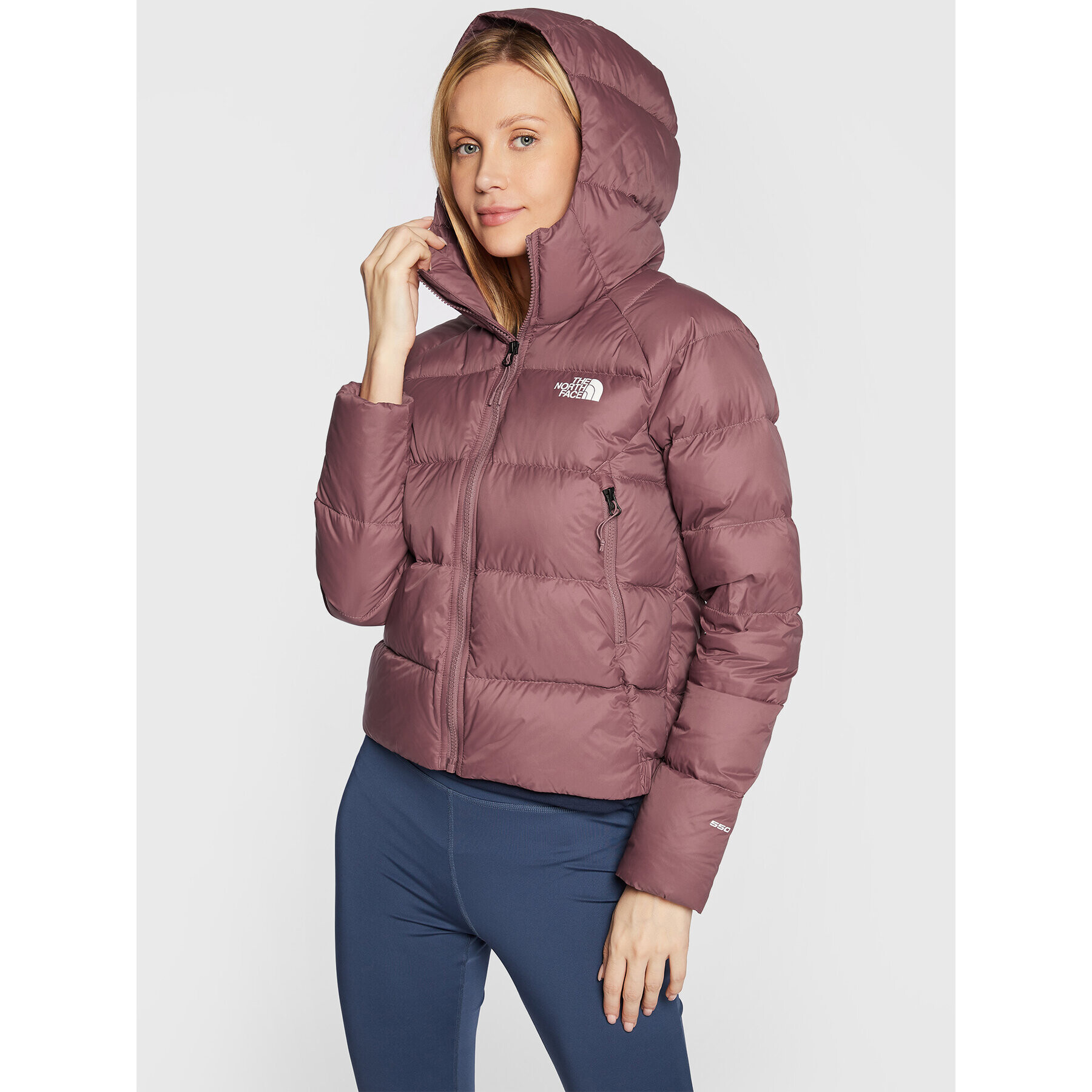 The North Face Пухено яке Hyalite NF0A3Y4R Бордо Regular Fit - Pepit.bg