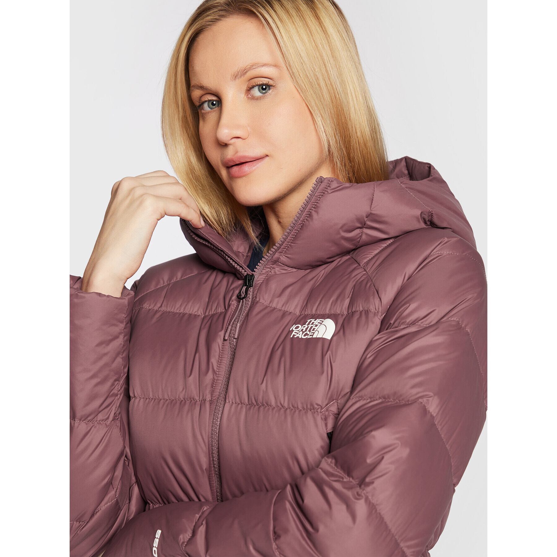 The North Face Пухено яке Hyalite NF0A3Y4R Бордо Regular Fit - Pepit.bg