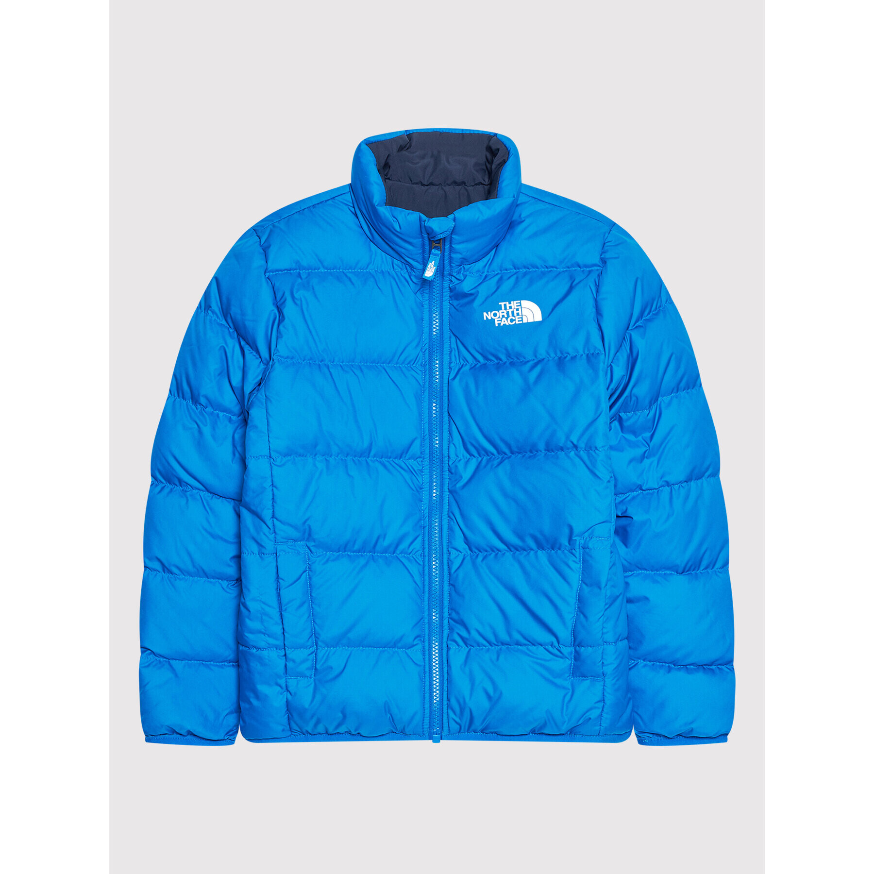 The North Face Пухено яке Rev Andes NF0A4TJF Син Regular Fit - Pepit.bg