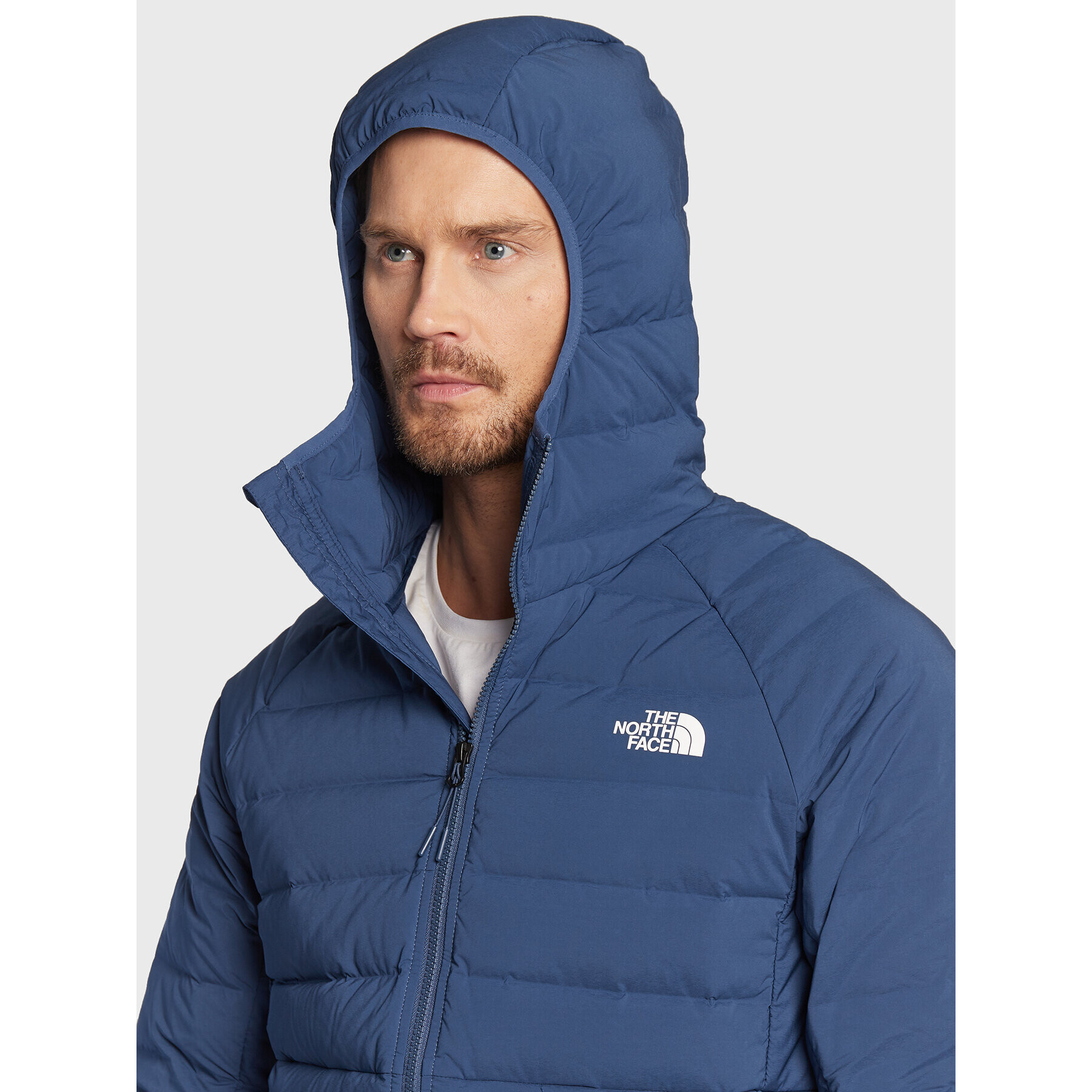 The North Face Пухено яке Belleview NF0A7UJE Тъмносин Regular Fit - Pepit.bg