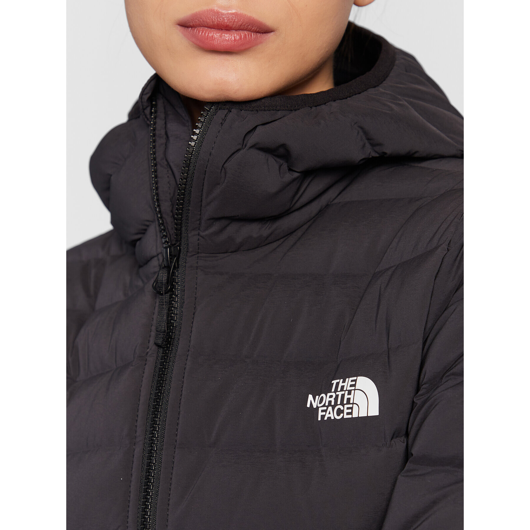 The North Face Пухено яке Belleview NF0A7UK7 Черен Regular Fit - Pepit.bg