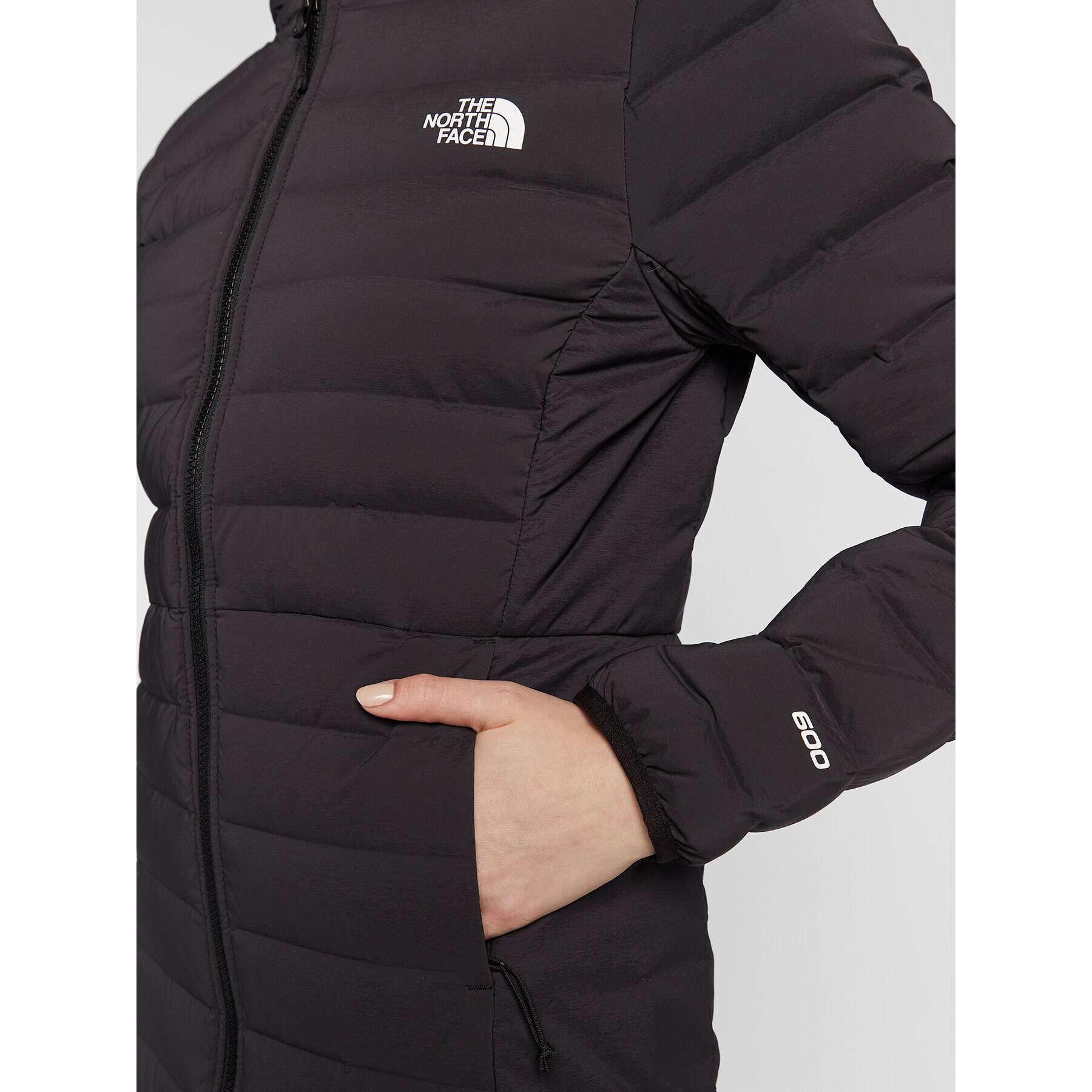 The North Face Пухено яке Belleview NF0A7UK7 Черен Regular Fit - Pepit.bg