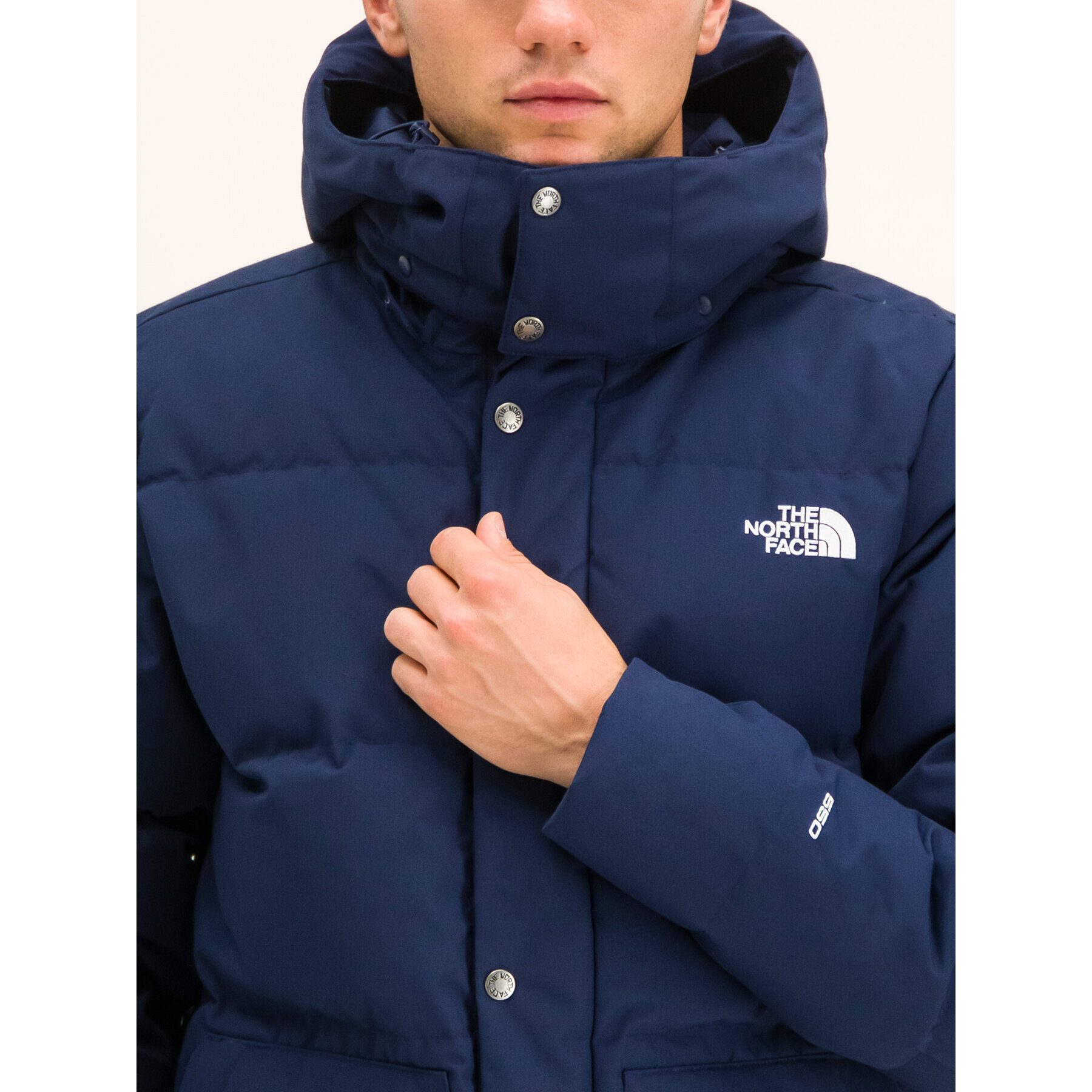 The North Face Пухено яке Box Canyon NF0A3Y25 Тъмносин Regular Fit - Pepit.bg