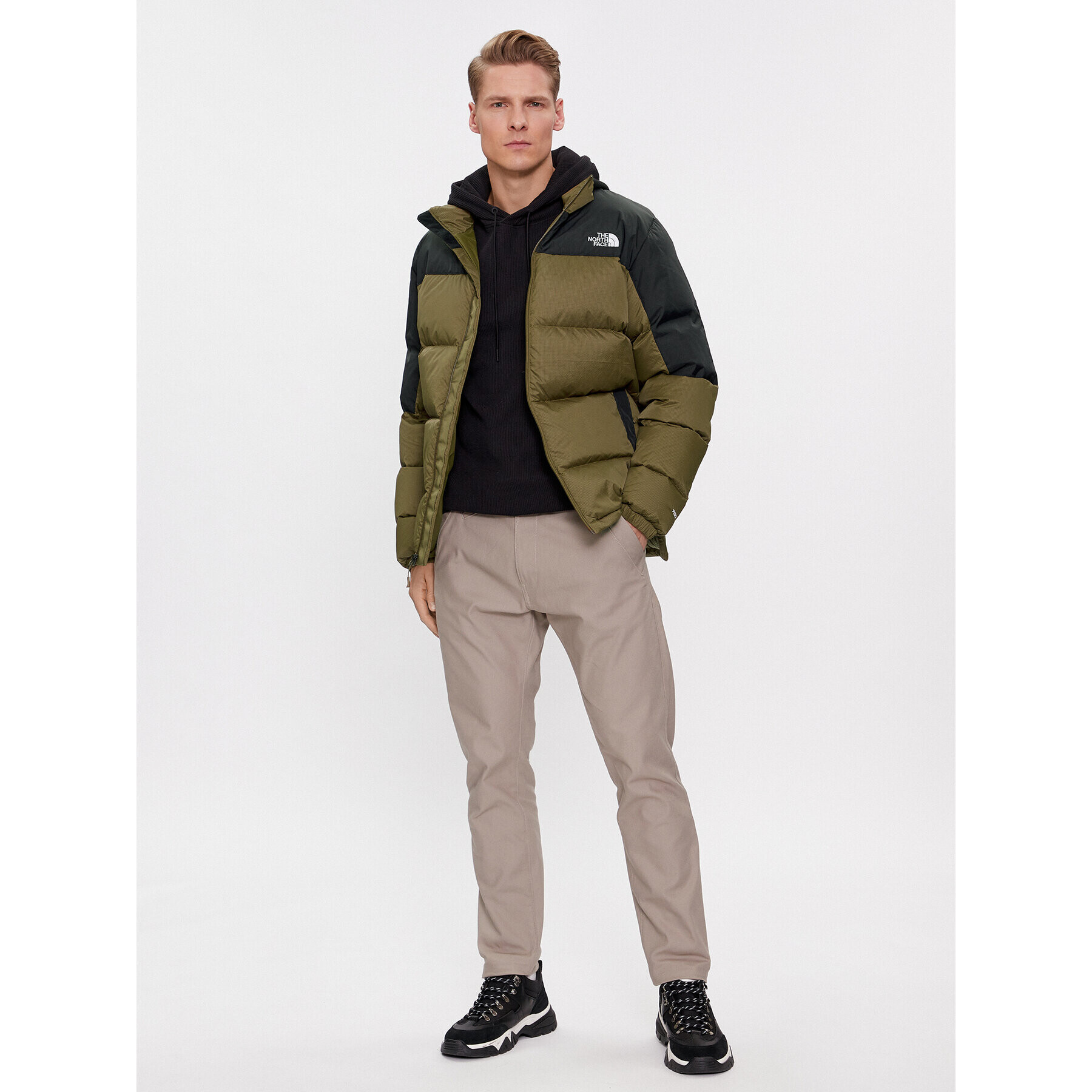 The North Face Пухено яке Diablo NF0A4M9J Каки Regular Fit - Pepit.bg