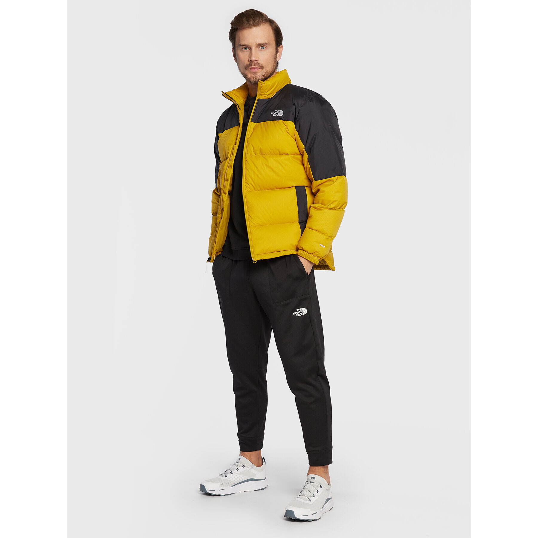 The North Face Пухено яке Diablo NF0A4M9J Жълт Regular Fit - Pepit.bg