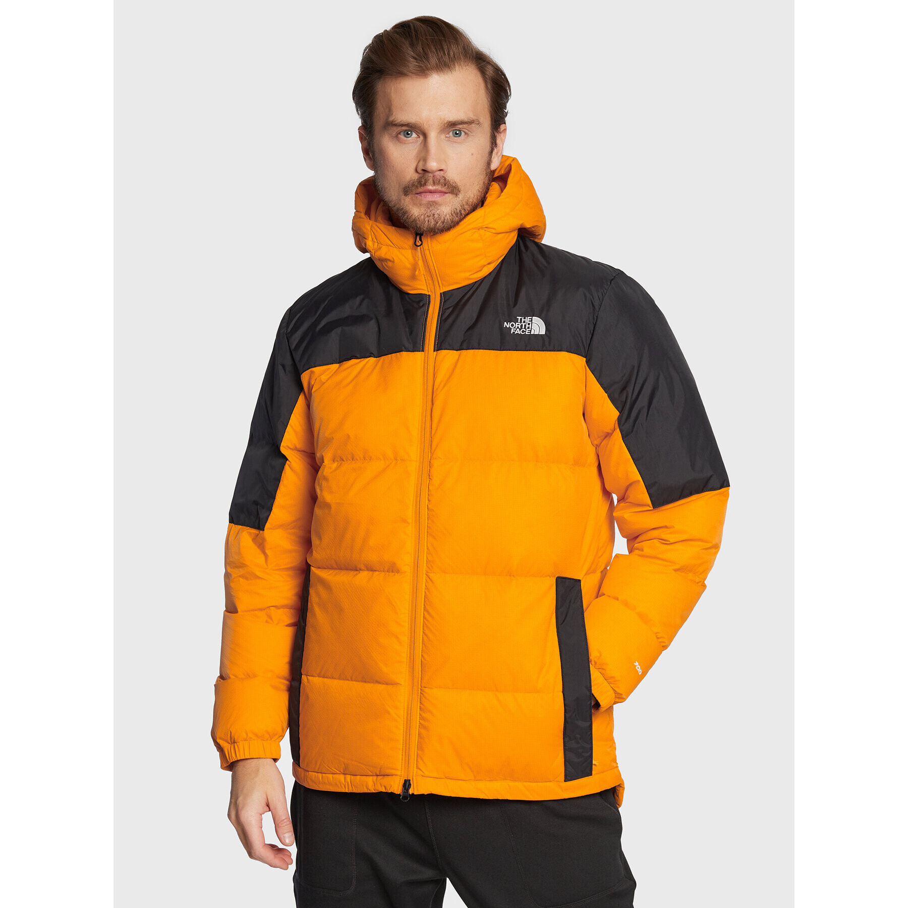 The North Face Пухено яке Diablo NF0A4M9L Оранжев Regular Fit - Pepit.bg