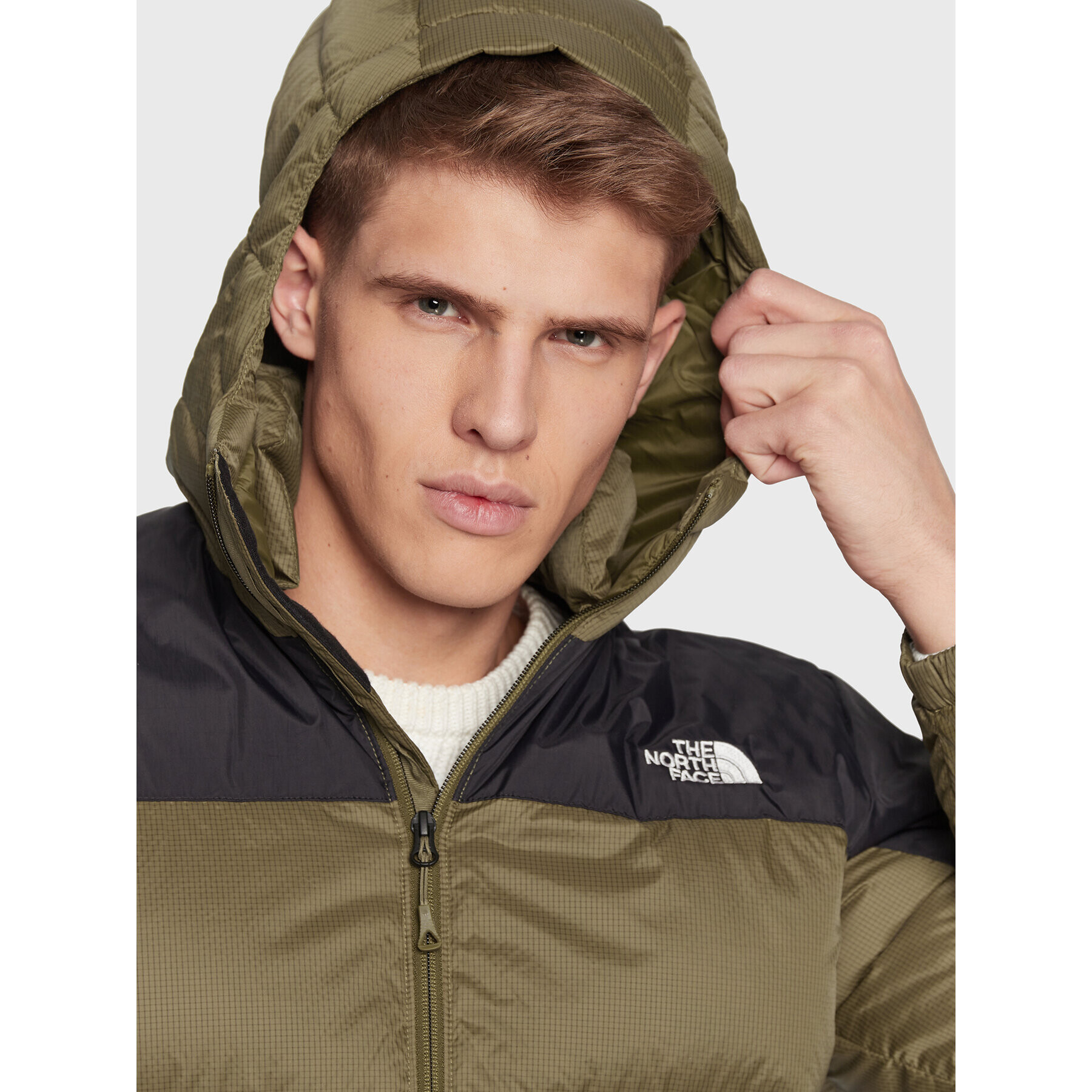 The North Face Пухено яке Diablo NF0A4M9L Зелен Regular Fit - Pepit.bg