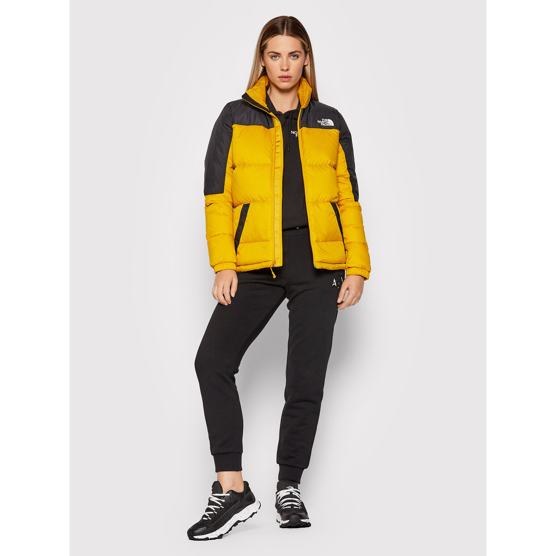 The North Face Пухено яке Diablo NF0A4SVK Жълт Regular Fit - Pepit.bg