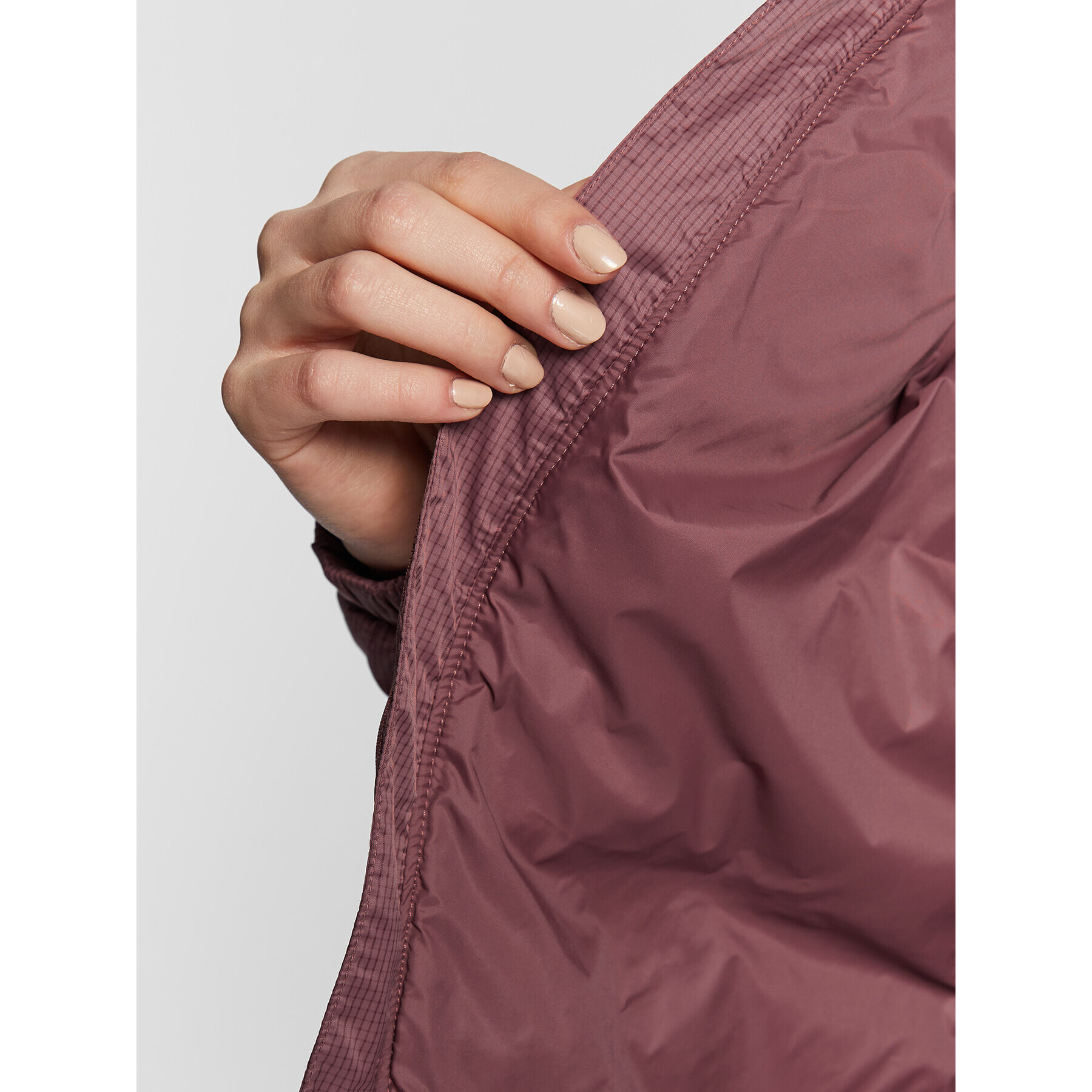 The North Face Пухено яке Diablo NF0A55H4 Бордо Regular Fit - Pepit.bg