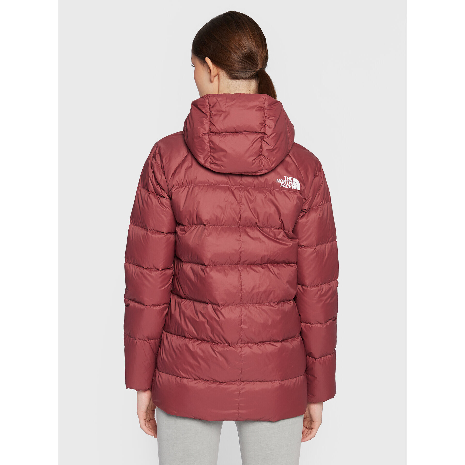 The North Face Пухено яке Hyalite Down NF0A7Z9R Бордо Regular Fit - Pepit.bg