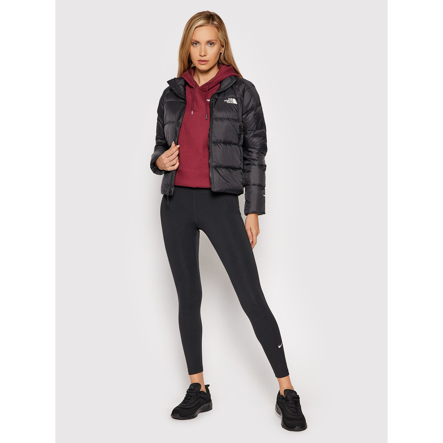 The North Face Пухено яке Hyalite NF0A3Y4S Черен Regular Fit - Pepit.bg