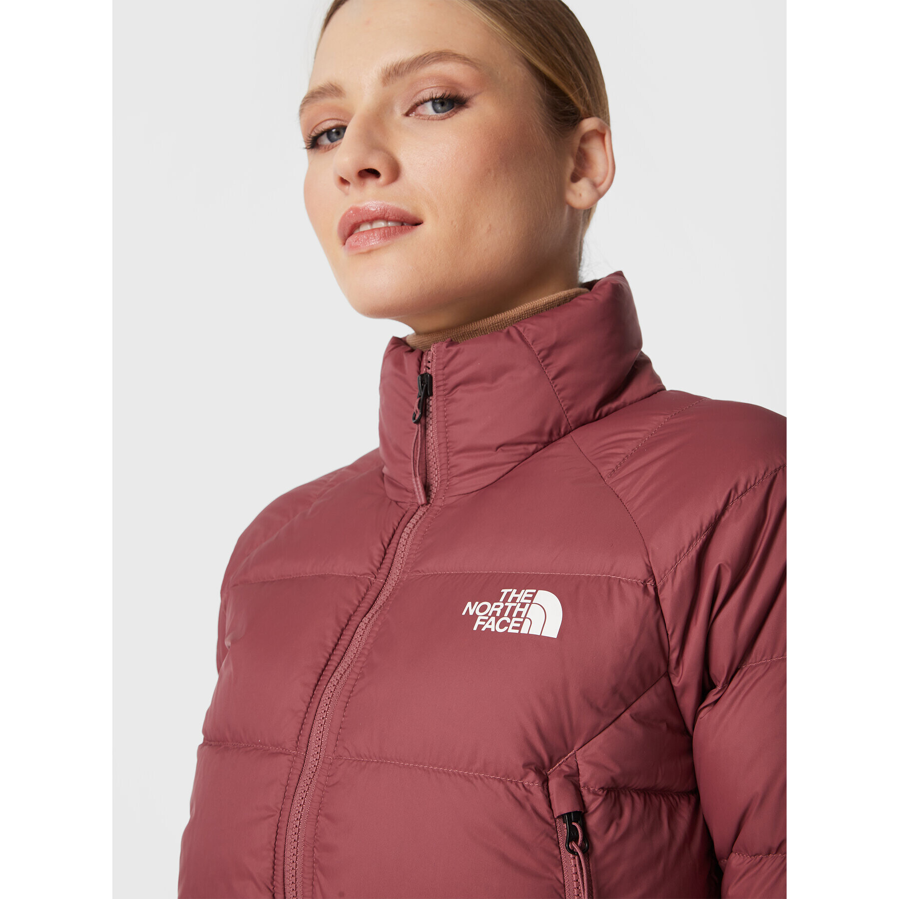 The North Face Пухено яке Hyalite NF0A3Y4S Розов Regular Fit - Pepit.bg