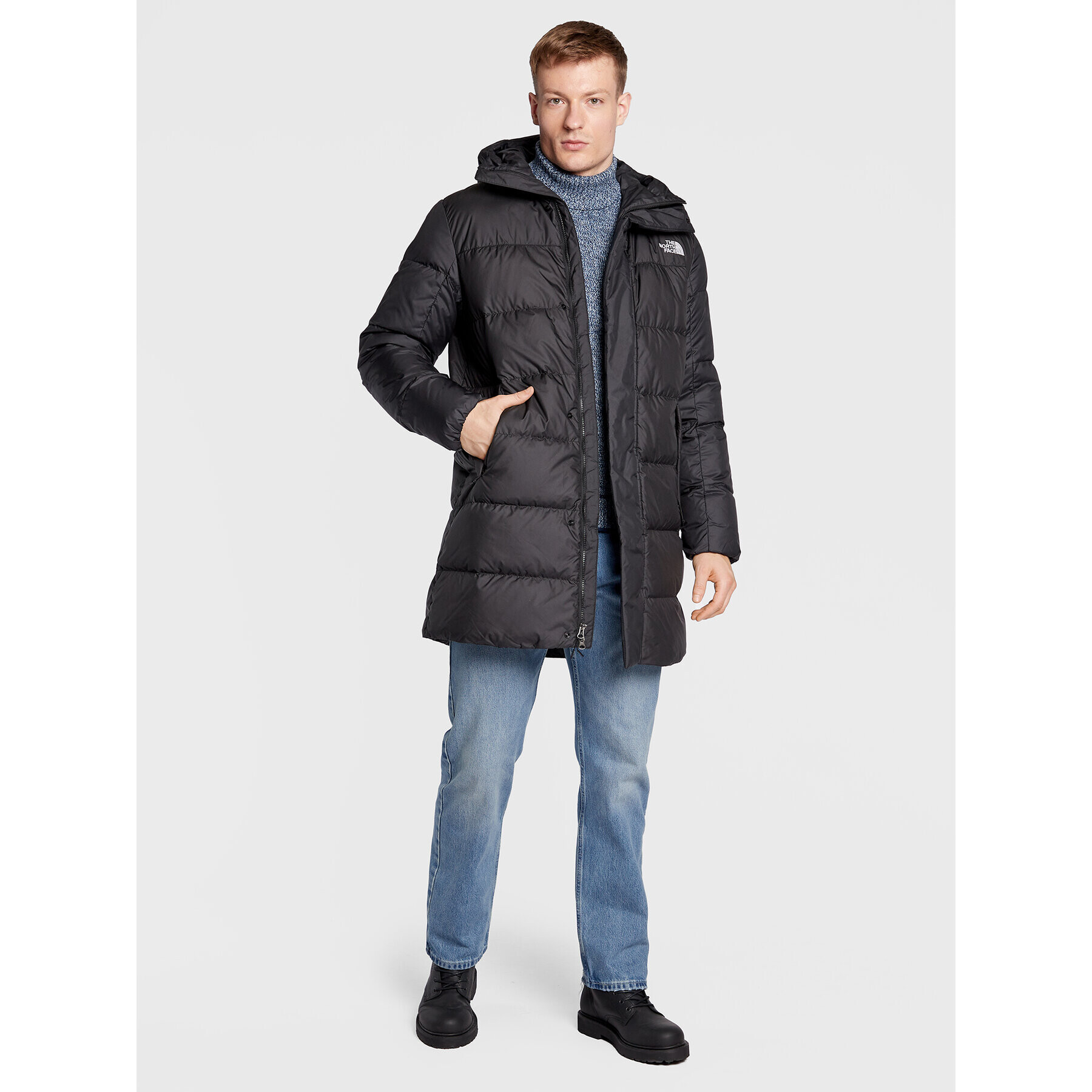 The North Face Пухено яке Hydrenalite NF0A7UQR Черен Regular Fit - Pepit.bg