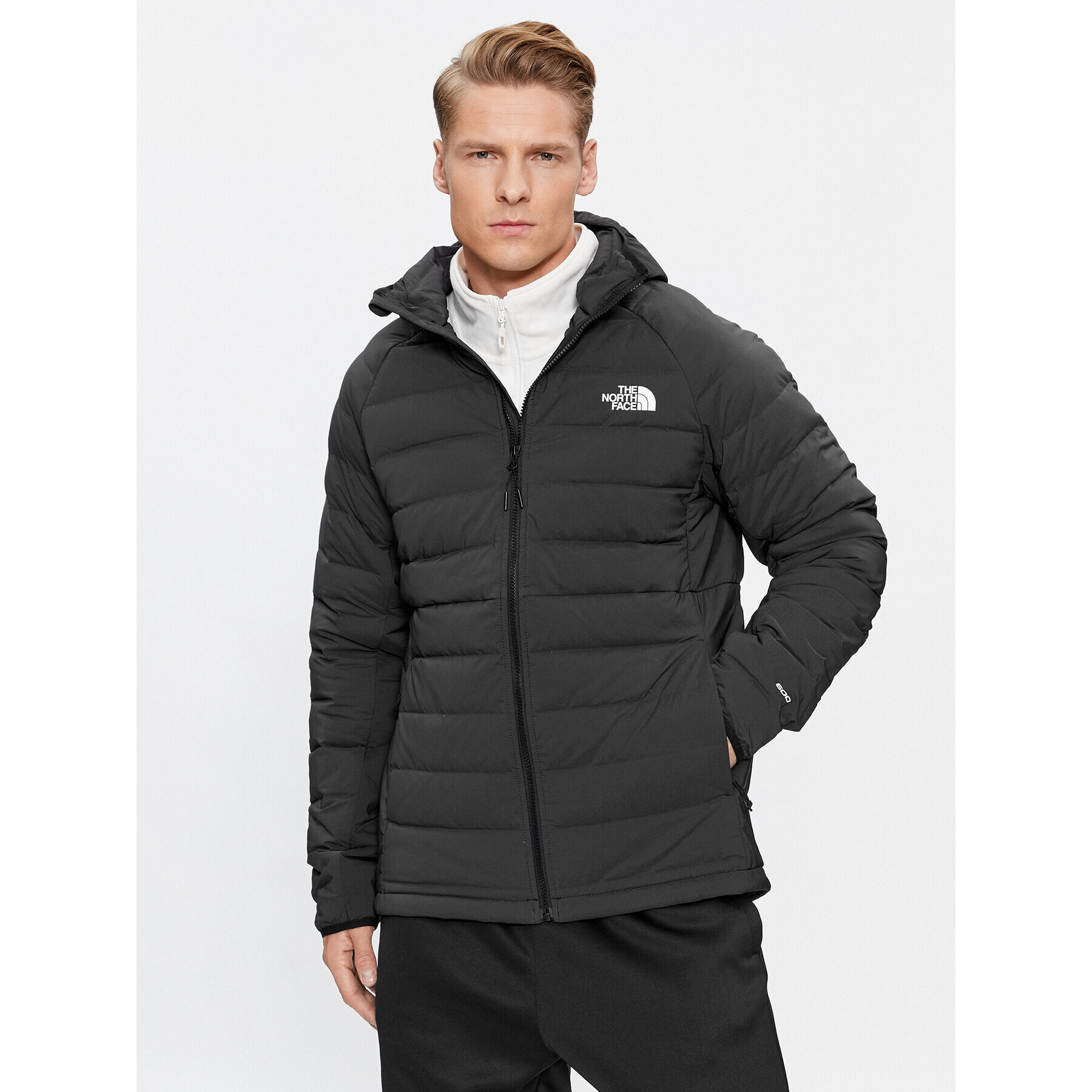 The North Face Пухено яке M Belleview Stretch Down NF0A7UJEJK31 Черен Regular Fit - Pepit.bg