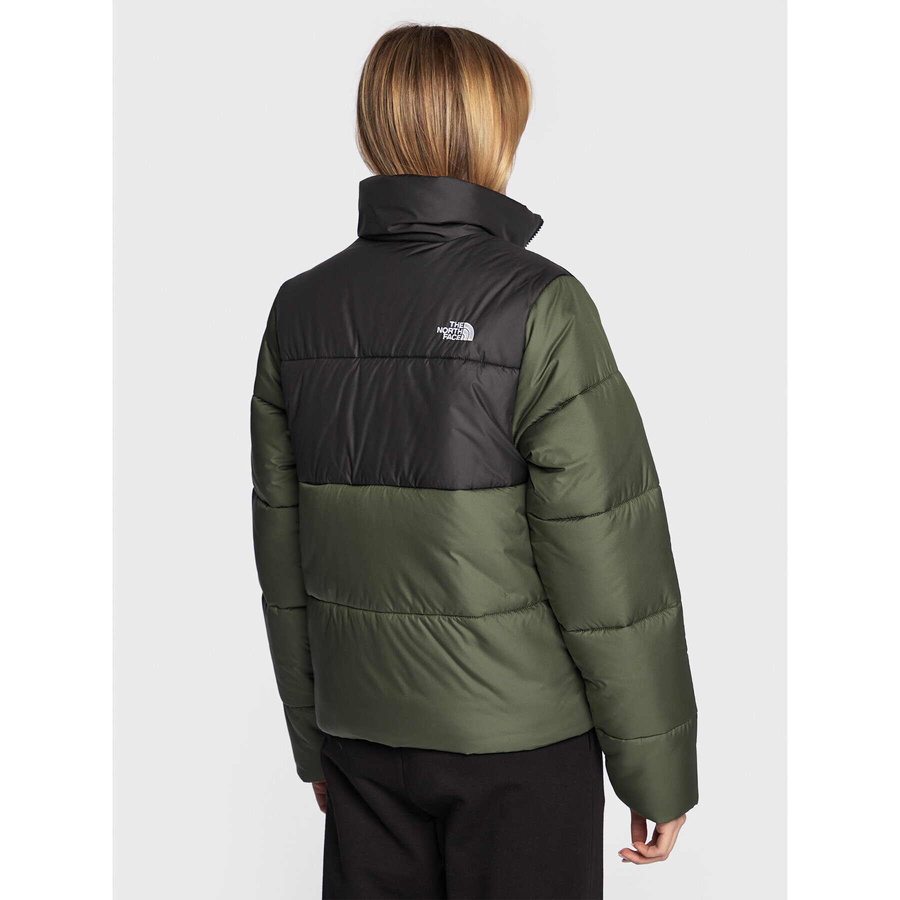 The North Face Пухено яке NF0A4WAP Зелен Regular Fit - Pepit.bg