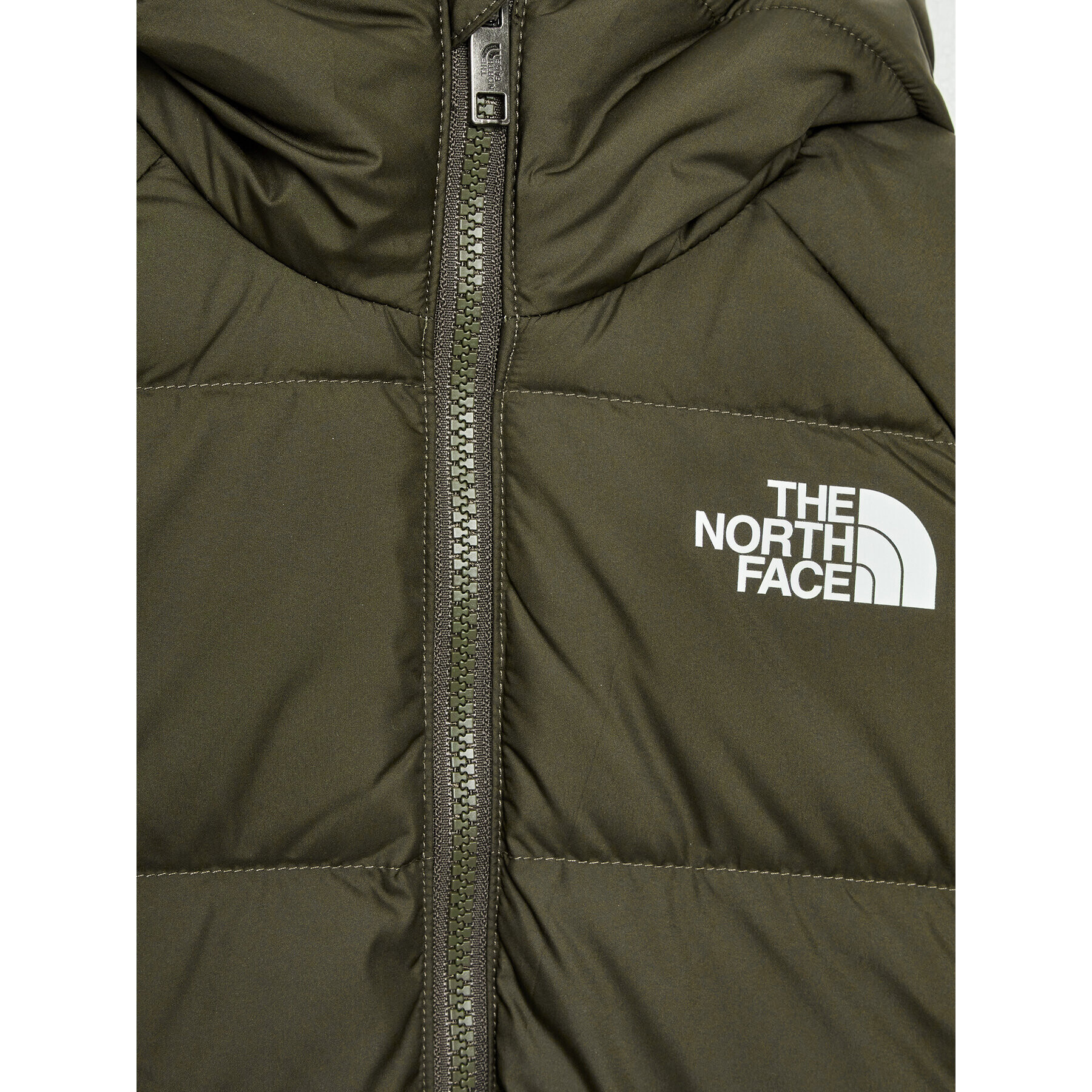 The North Face Пухено яке Printed NF0A7WOP Зелен Regular Fit - Pepit.bg