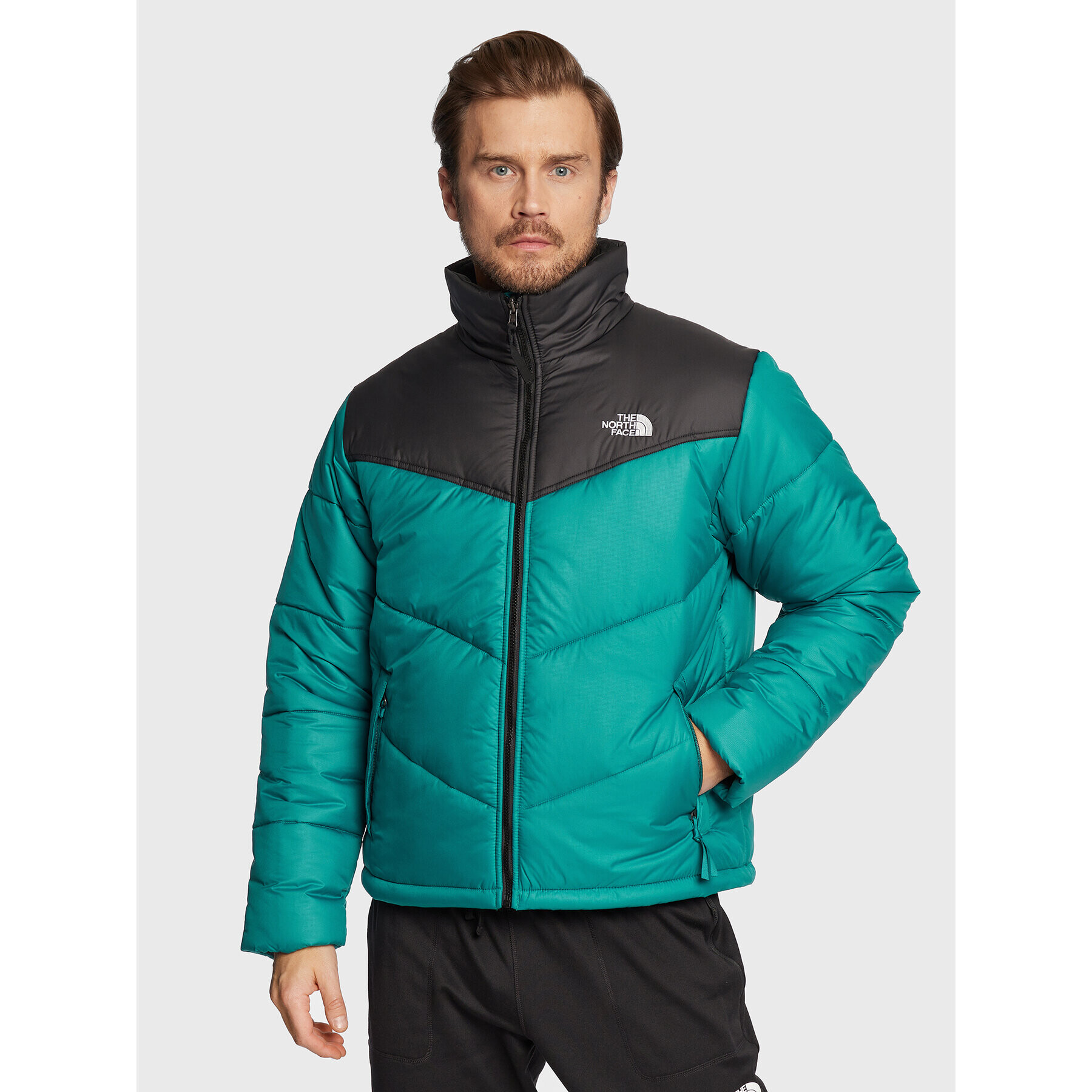 The North Face Пухено яке Saikuru NF0A2VEZ Син Regular Fit - Pepit.bg