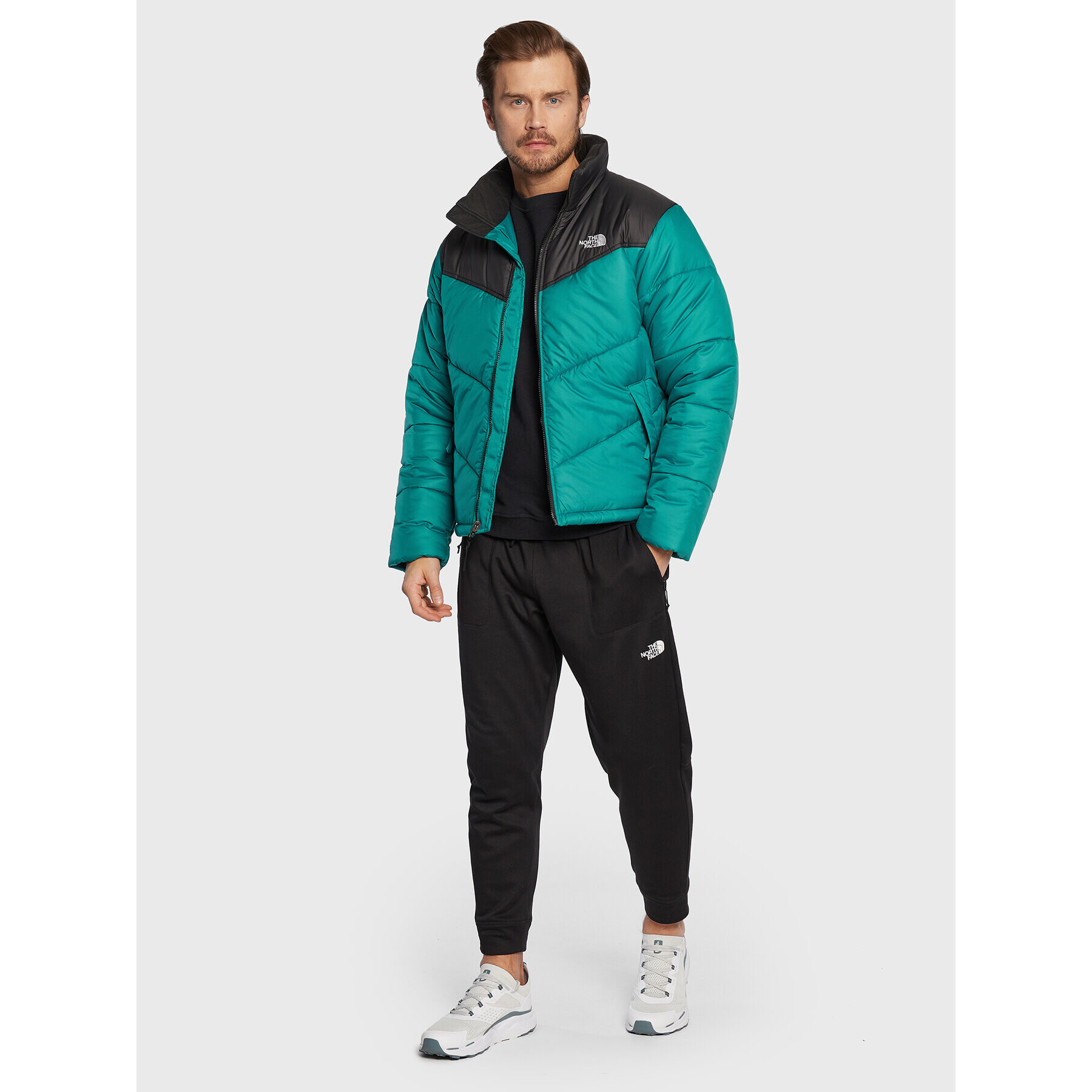 The North Face Пухено яке Saikuru NF0A2VEZ Син Regular Fit - Pepit.bg