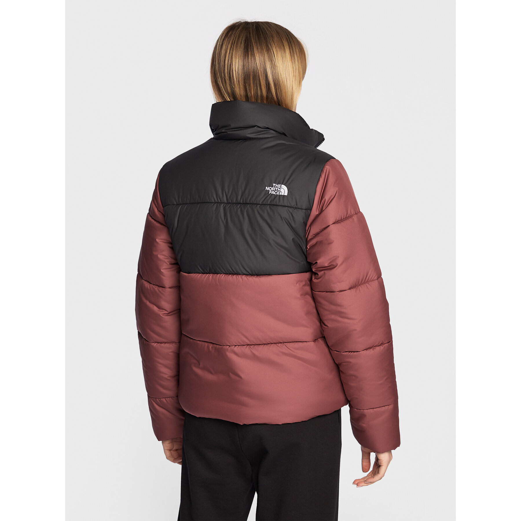 The North Face Пухено яке Saikuru NF0A4WAP Бордо Regular Fit - Pepit.bg