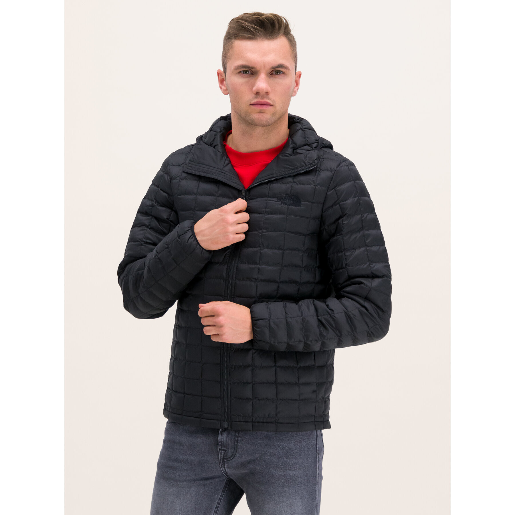 The North Face Пухено яке Thermoball Eco NF0A3Y3M Черен Slim Fit - Pepit.bg