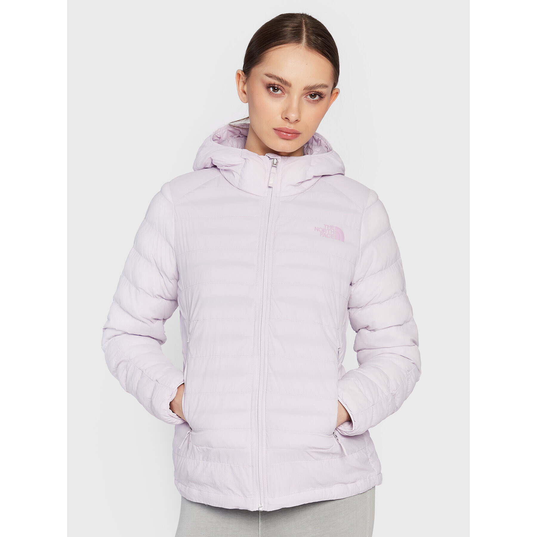 The North Face Пухено яке Thermoball NF0A7ULQ Виолетов Slim Fit - Pepit.bg