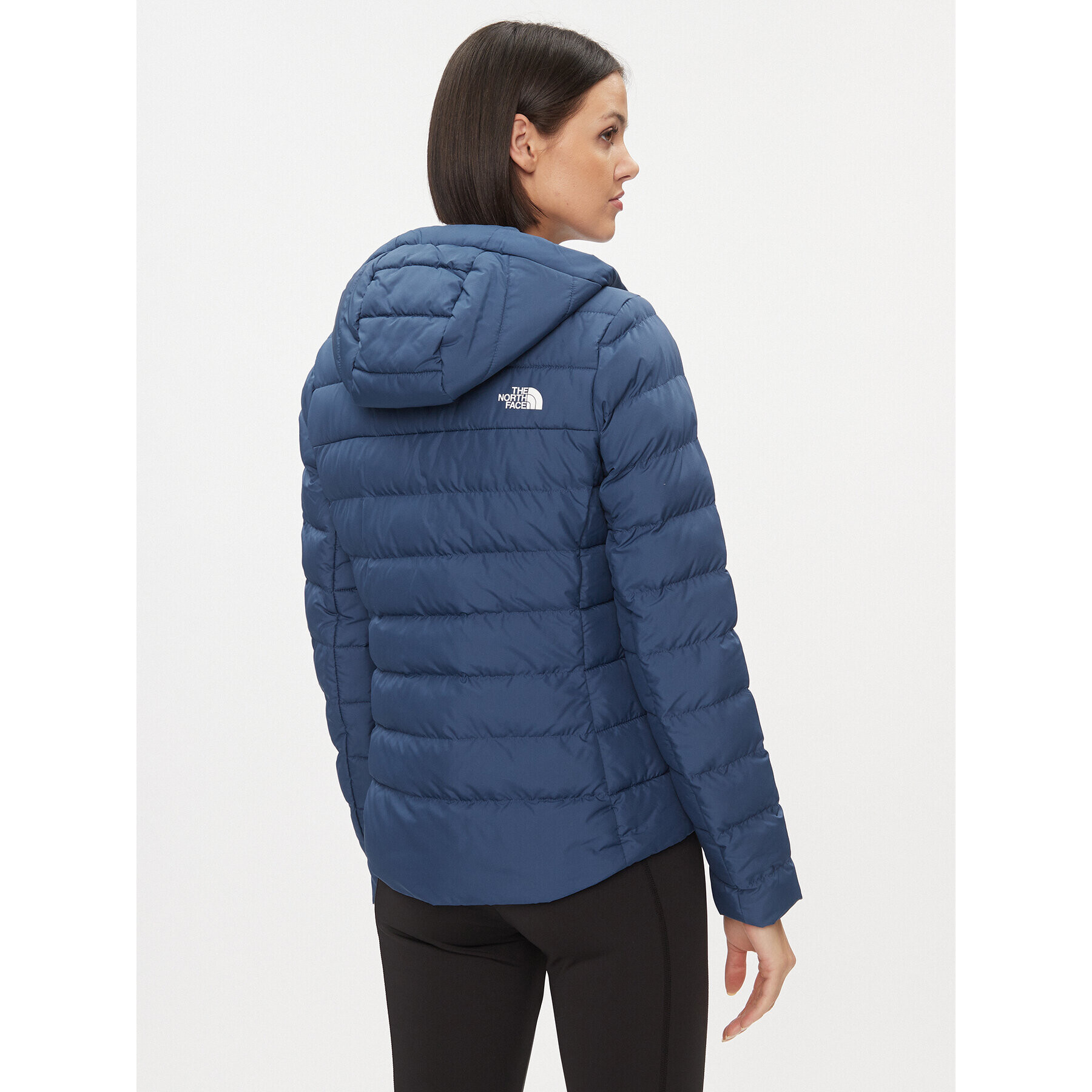 The North Face Пухено яке W Aconcagua 3 Hoodie NF0A84IVHDC1 Син Regular Fit - Pepit.bg