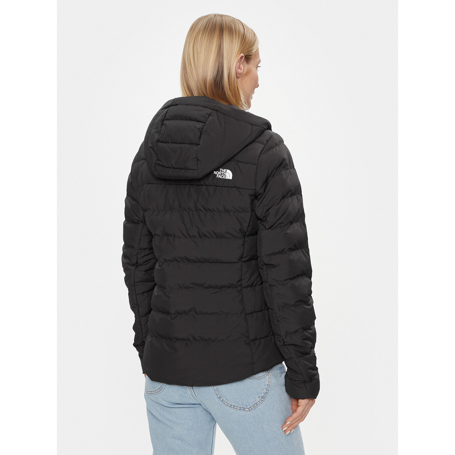 The North Face Пухено яке W Aconcagua 3 HoodieNF0A84IVJK31 Черен Regular Fit - Pepit.bg