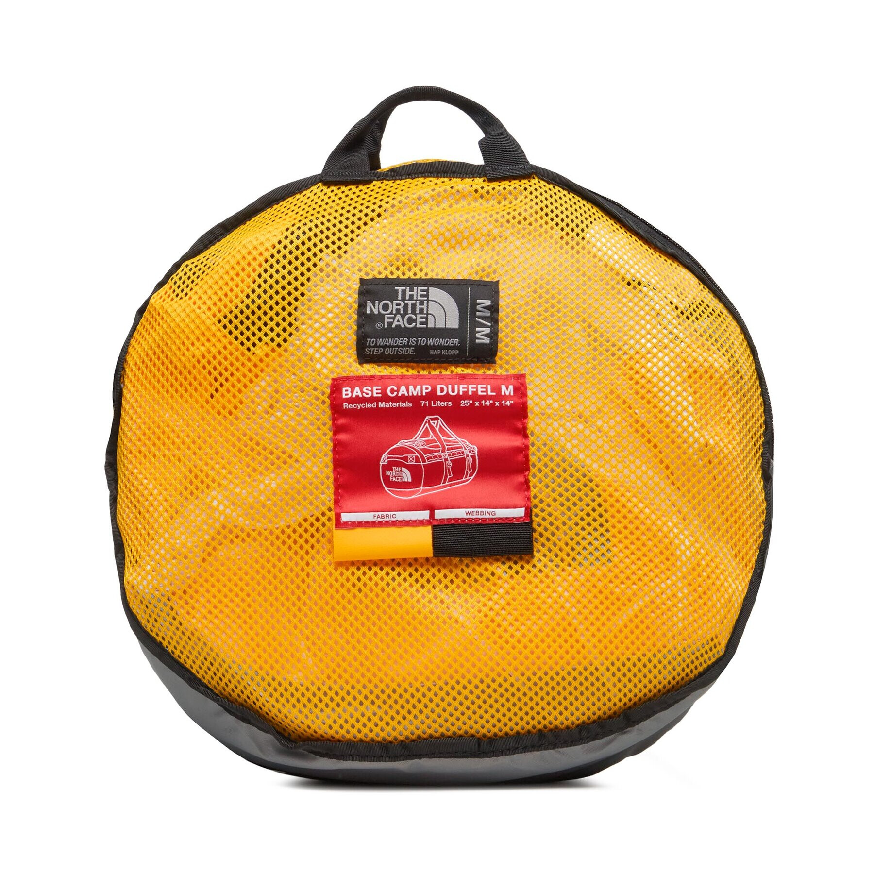 The North Face Сак Base Camp Duffel NF0A52SAZU31 Жълт - Pepit.bg