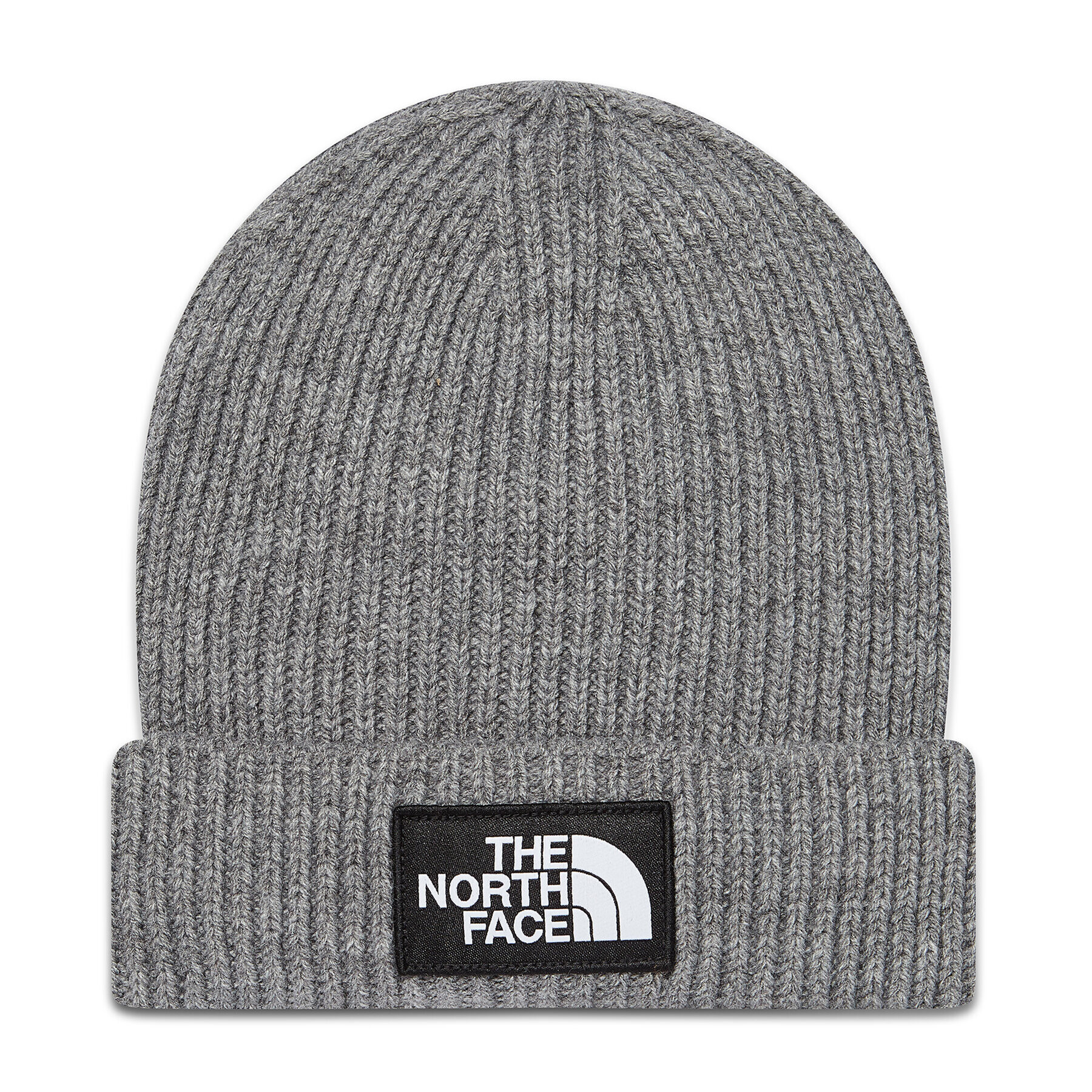 The North Face Шапка Y Box Logo Cuff Bean NF0A3FMVDYY1 Сив - Pepit.bg