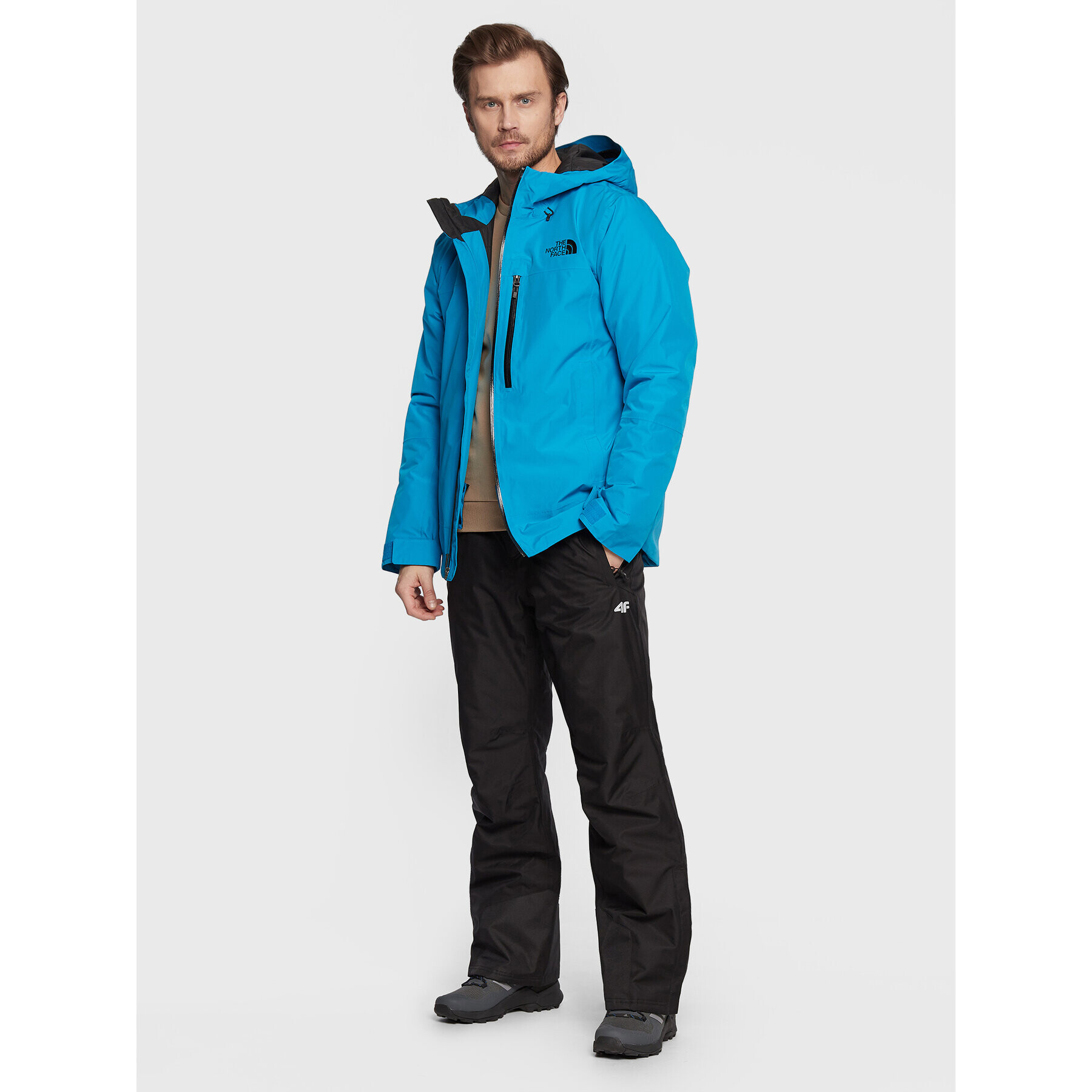 The North Face Скиорско яке Descendit NF0A4QWW Син Regular Fit - Pepit.bg