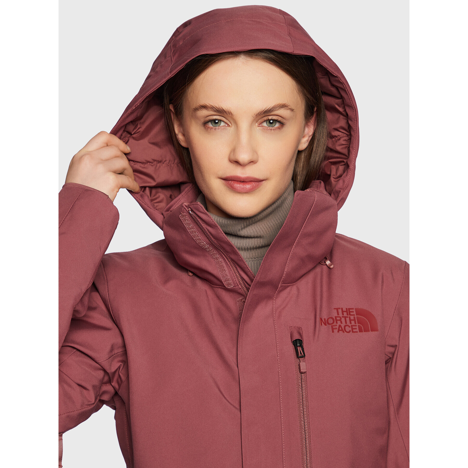 The North Face Скиорско яке Gatekeeper NF0A4R12 Бордо Regular Fit - Pepit.bg