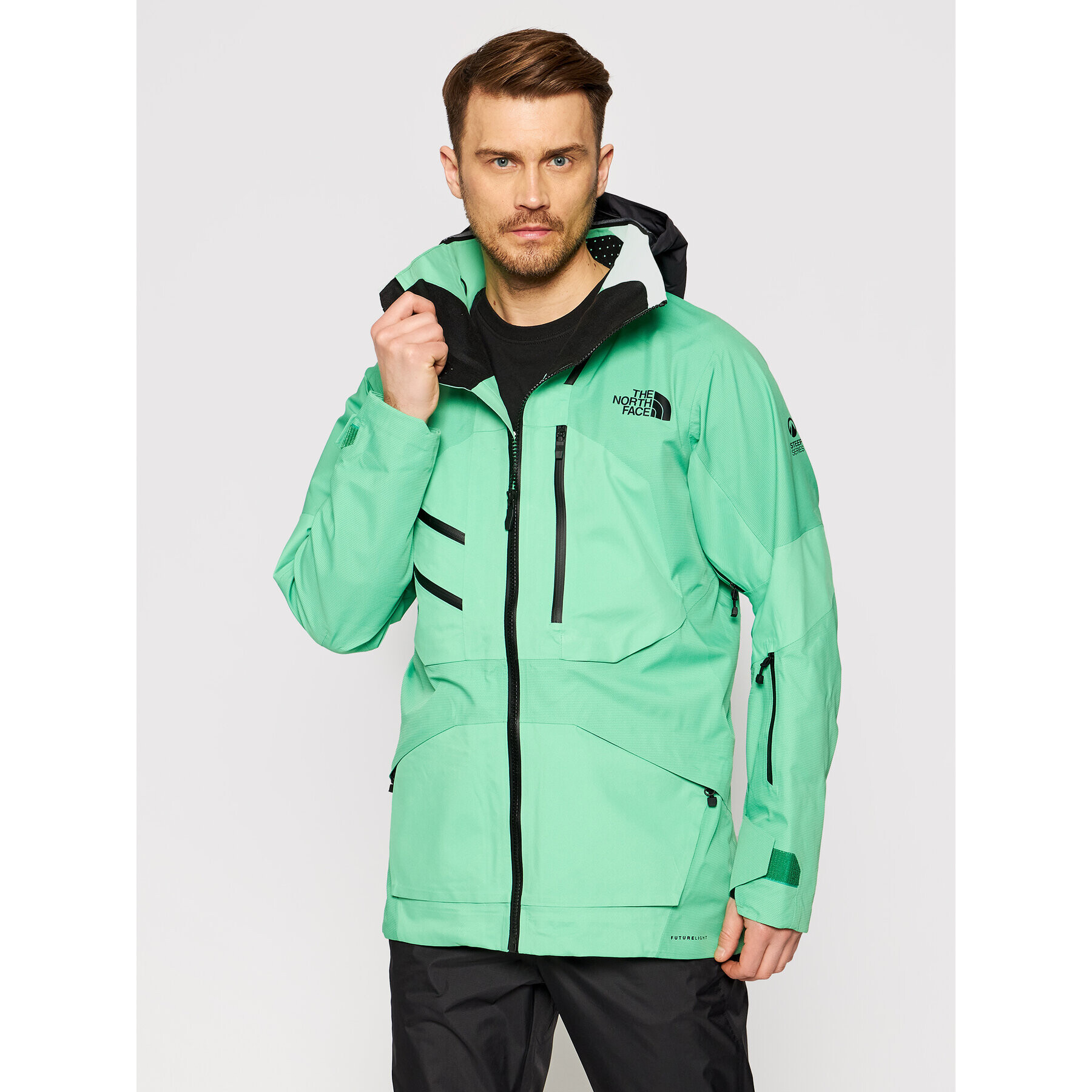 The North Face Скиорско яке Brigandine NF0A3M1VJY81 Зелен Regular Fit - Pepit.bg