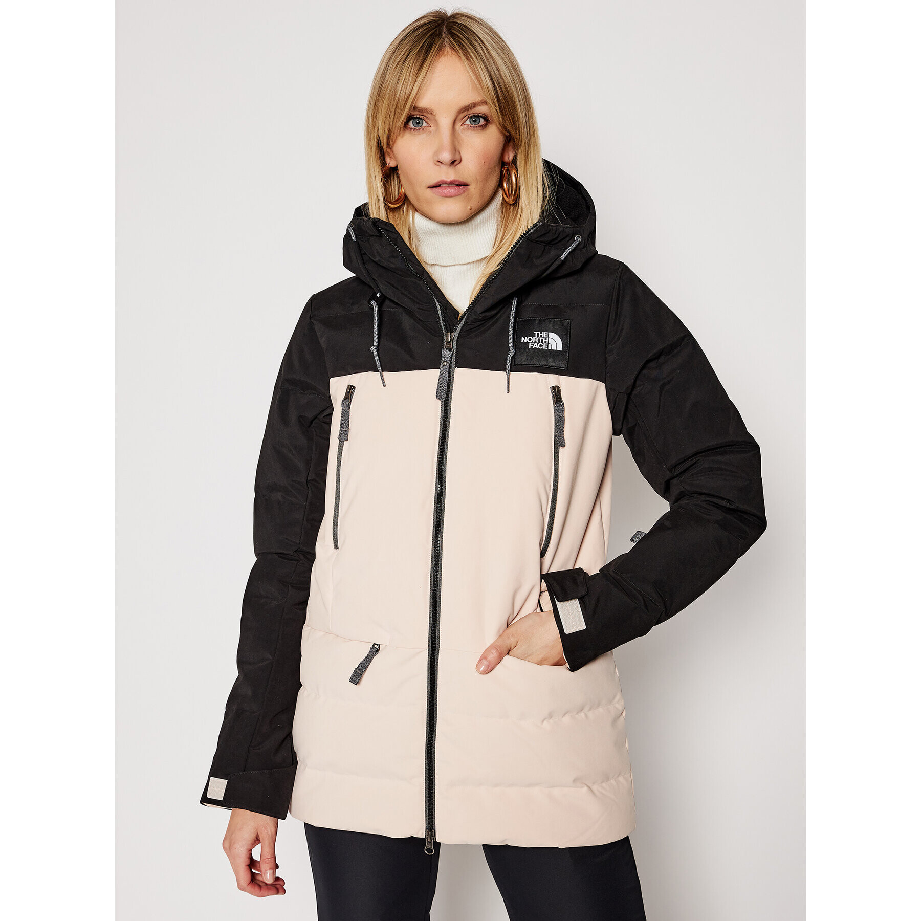 The North Face Скиорско яке Pallie NF0A3M17TDE1 Бежов Regular Fit - Pepit.bg