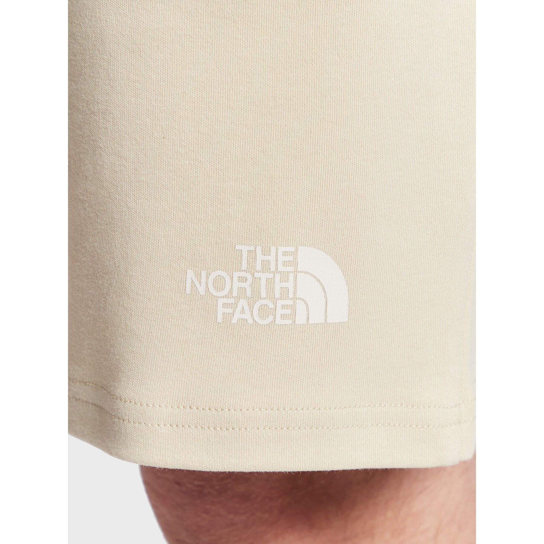 The North Face Спортни шорти Graphic NF0A3S4F Бежов Regular Fit - Pepit.bg