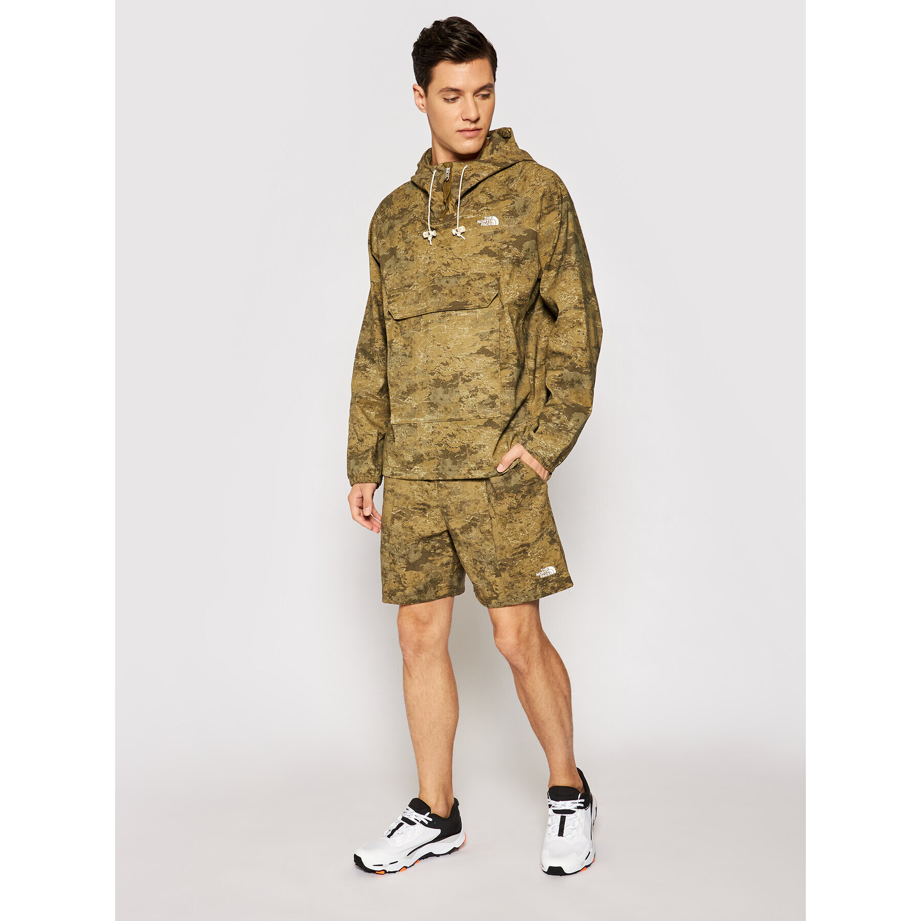 The North Face Спортни шорти M Class V Pull NF0A5A5X Зелен Regular Fit - Pepit.bg