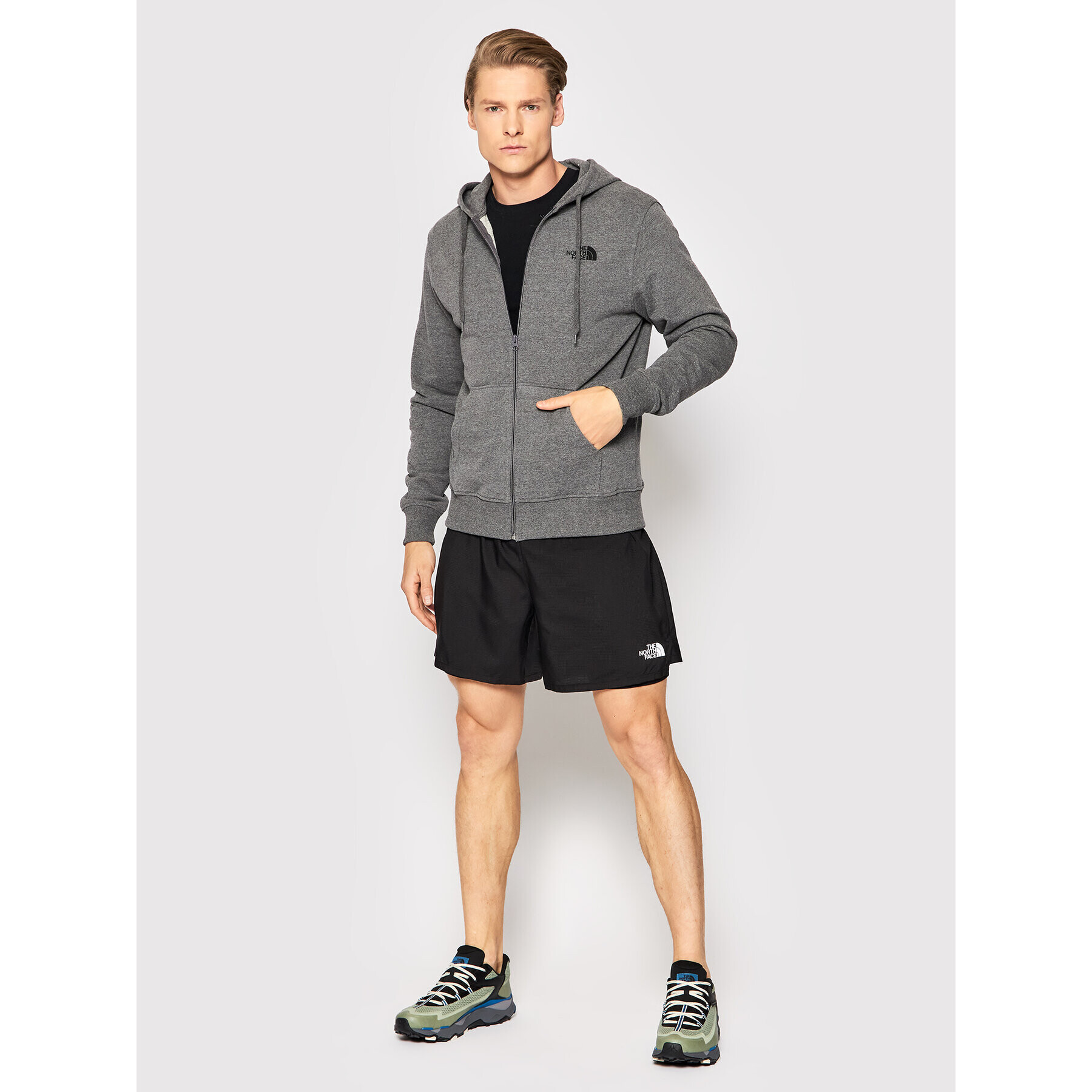 The North Face Спортни шорти Sunriser NF0A5J77 Черен Regular Fit - Pepit.bg